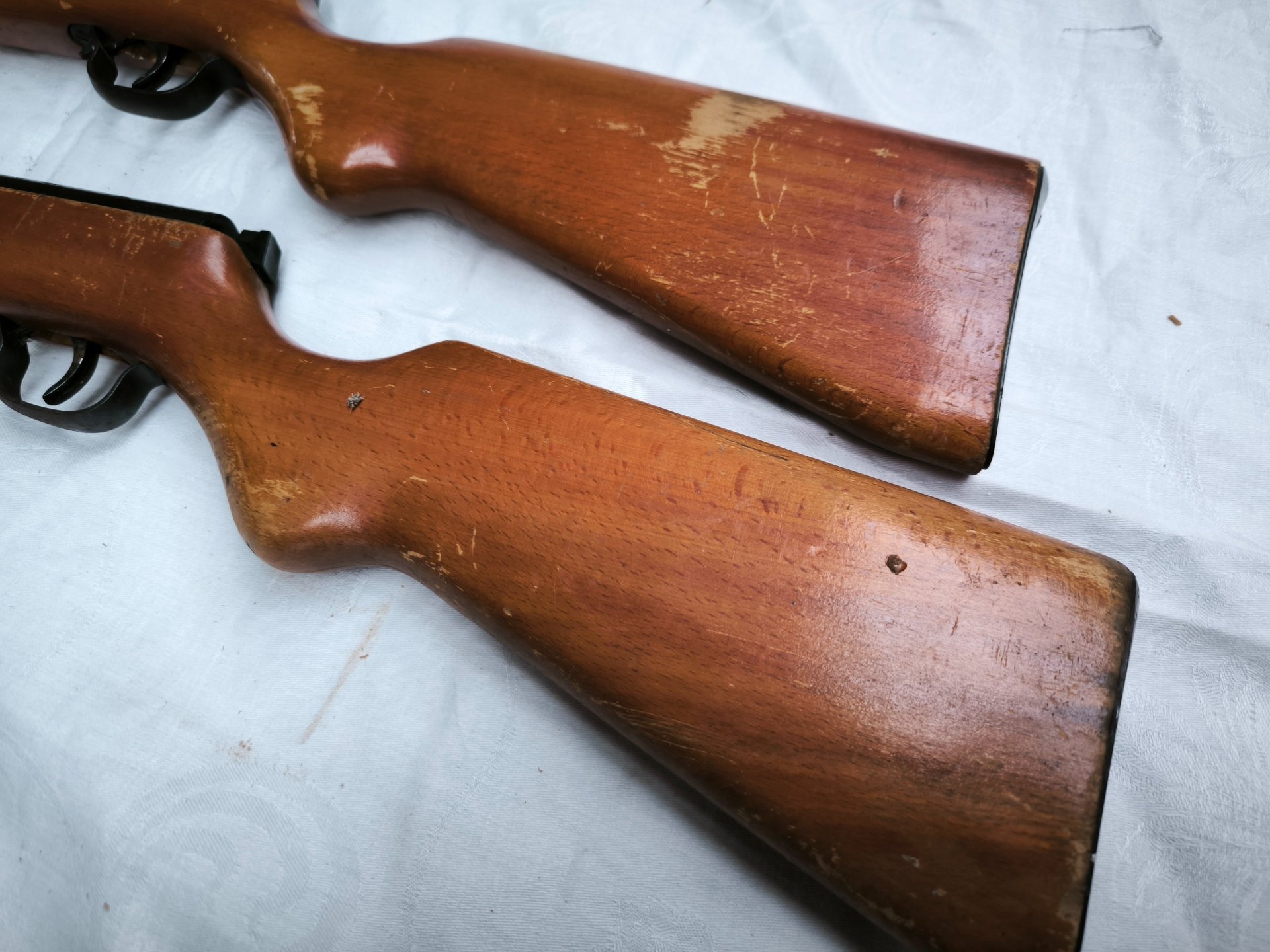 2x Haenel Modell 303 Luftgewehr – Konvolut – 1x sehr gute Schussleistung + 1x schwach – Bild 3