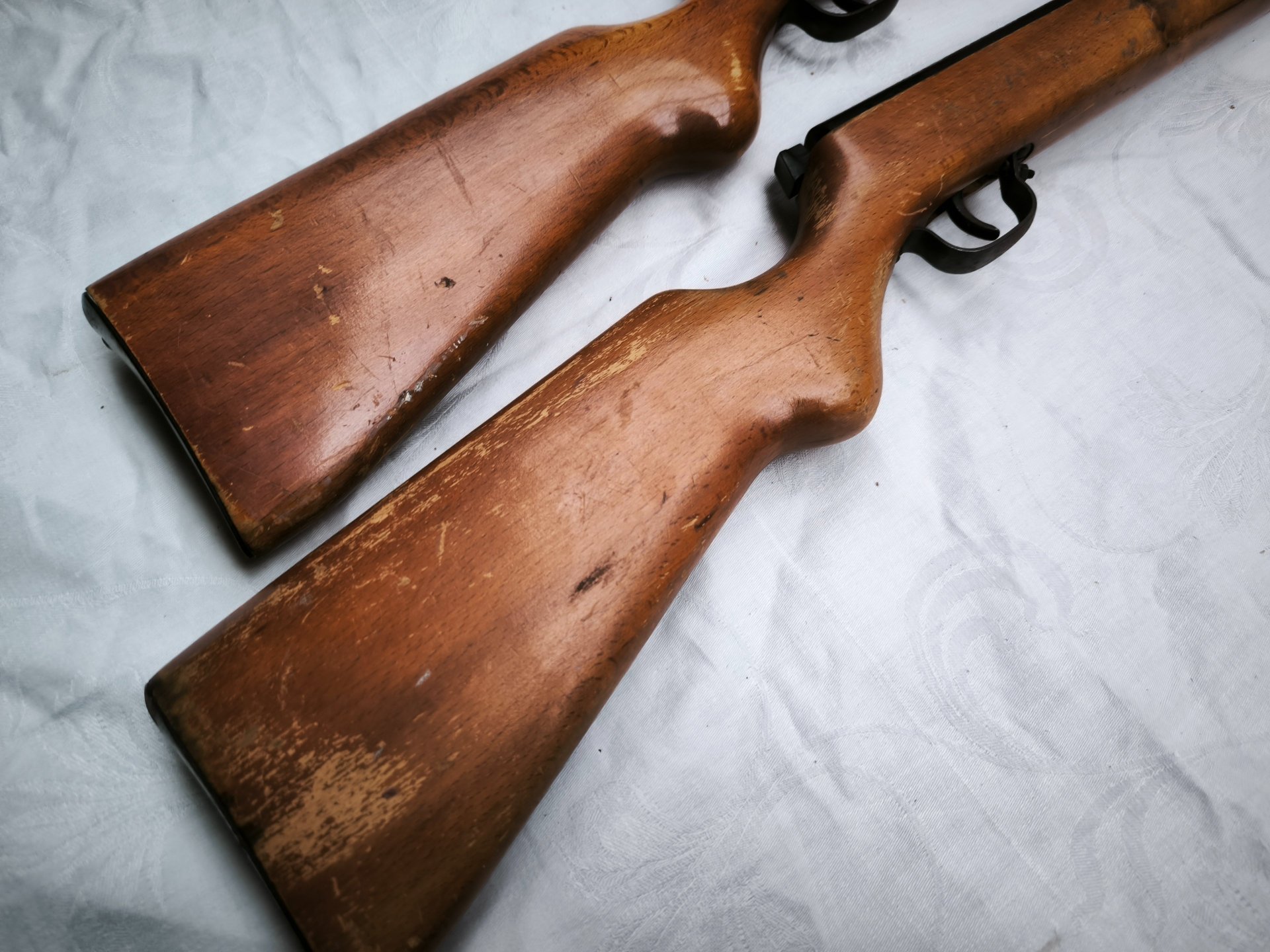 2x Haenel Modell 303 Luftgewehr – Konvolut – 1x sehr gute Schussleistung + 1x schwach – Bild 7