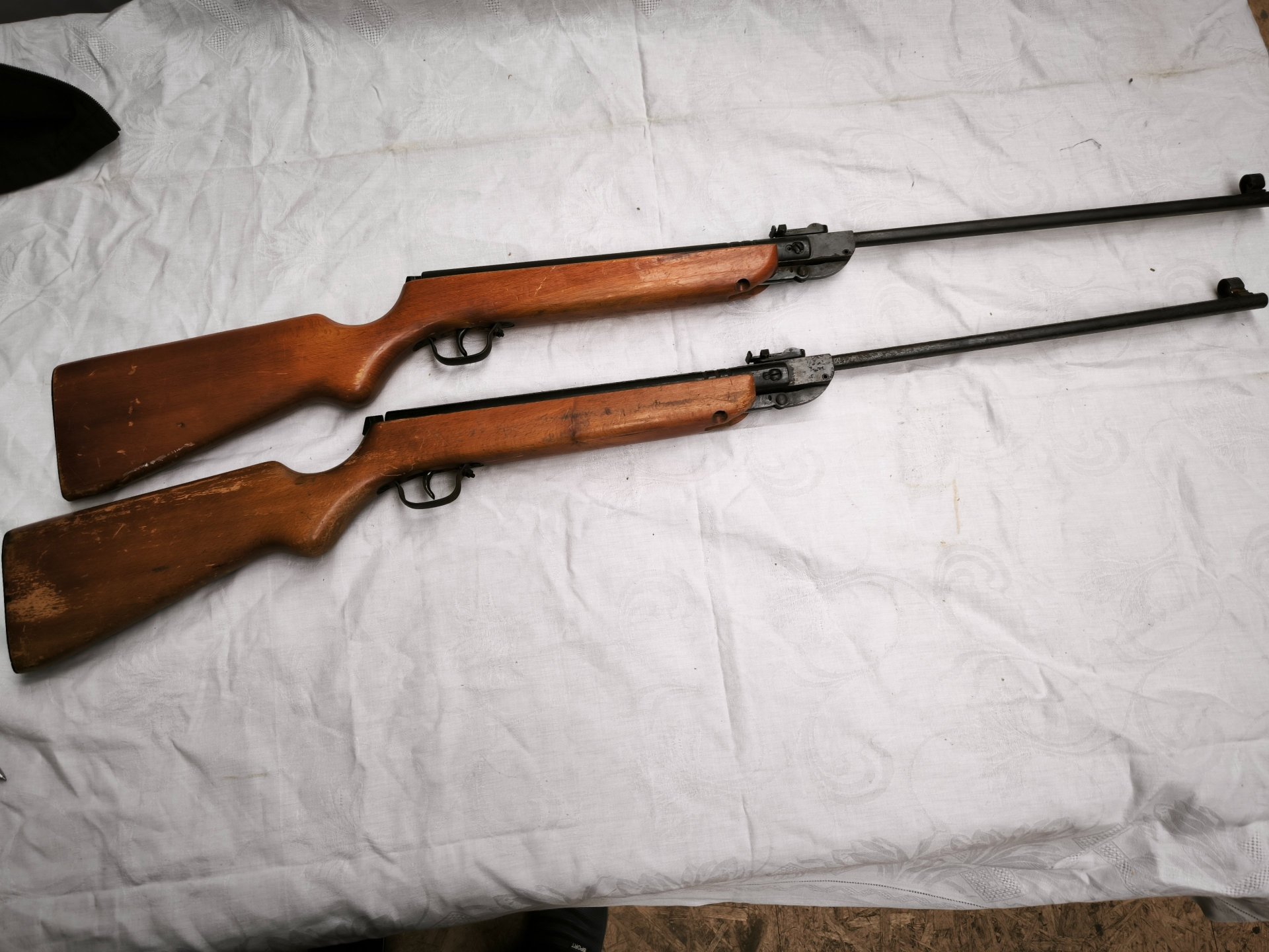 2x Haenel Modell 303 Luftgewehr – Konvolut – 1x sehr gute Schussleistung + 1x schwach – Bild 1