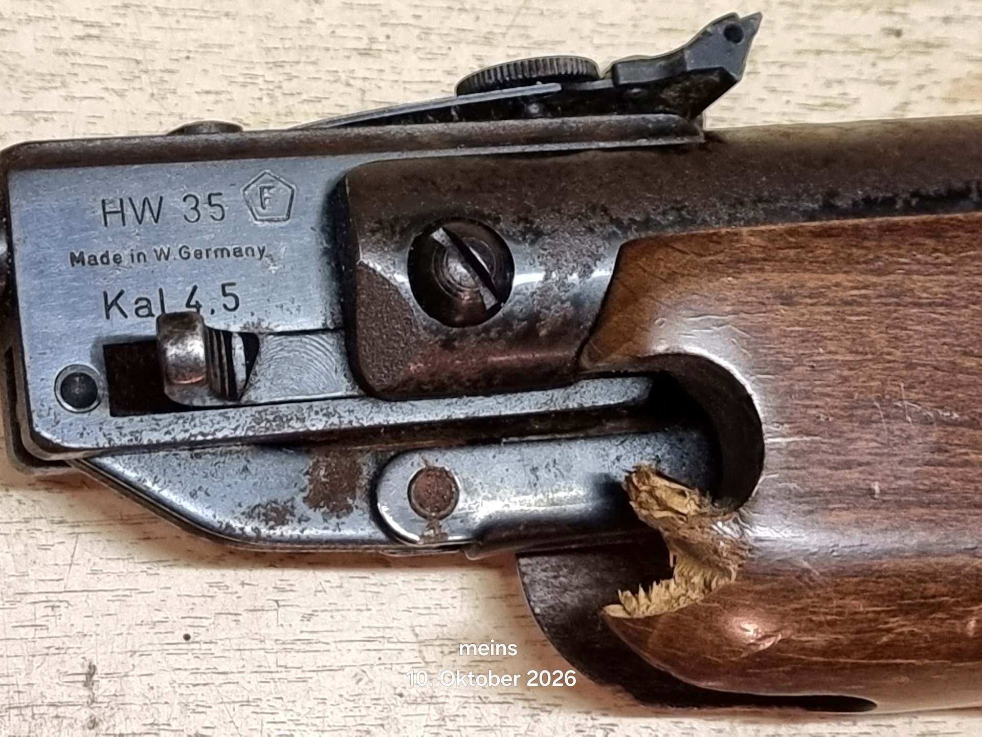 Weihrauch HW35 Luftgewehr – Bild 2