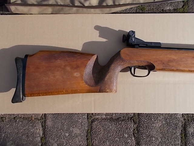 Achtung Sammler schönes Walther LGV Luftgewehr Kal. 4,5 mm mit F-Zeichen no 98 teile – Bild 5