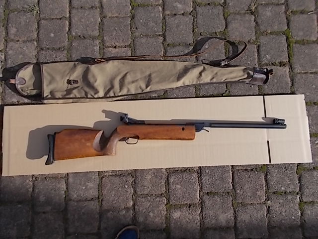 Achtung Sammler schönes Walther LGV Luftgewehr Kal. 4,5 mm mit F-Zeichen no 98 teile – Bild 6