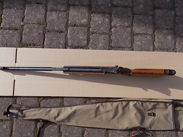Achtung Sammler schönes Walther LGV Luftgewehr Kal. 4,5 mm mit F-Zeichen no 98 teile – Bild 4