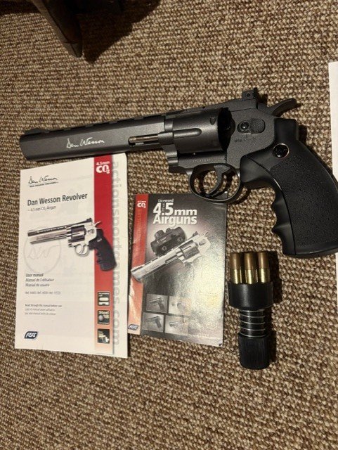Dan Wessen 8'' Revolver 4,5mm Co2 – Bild 2