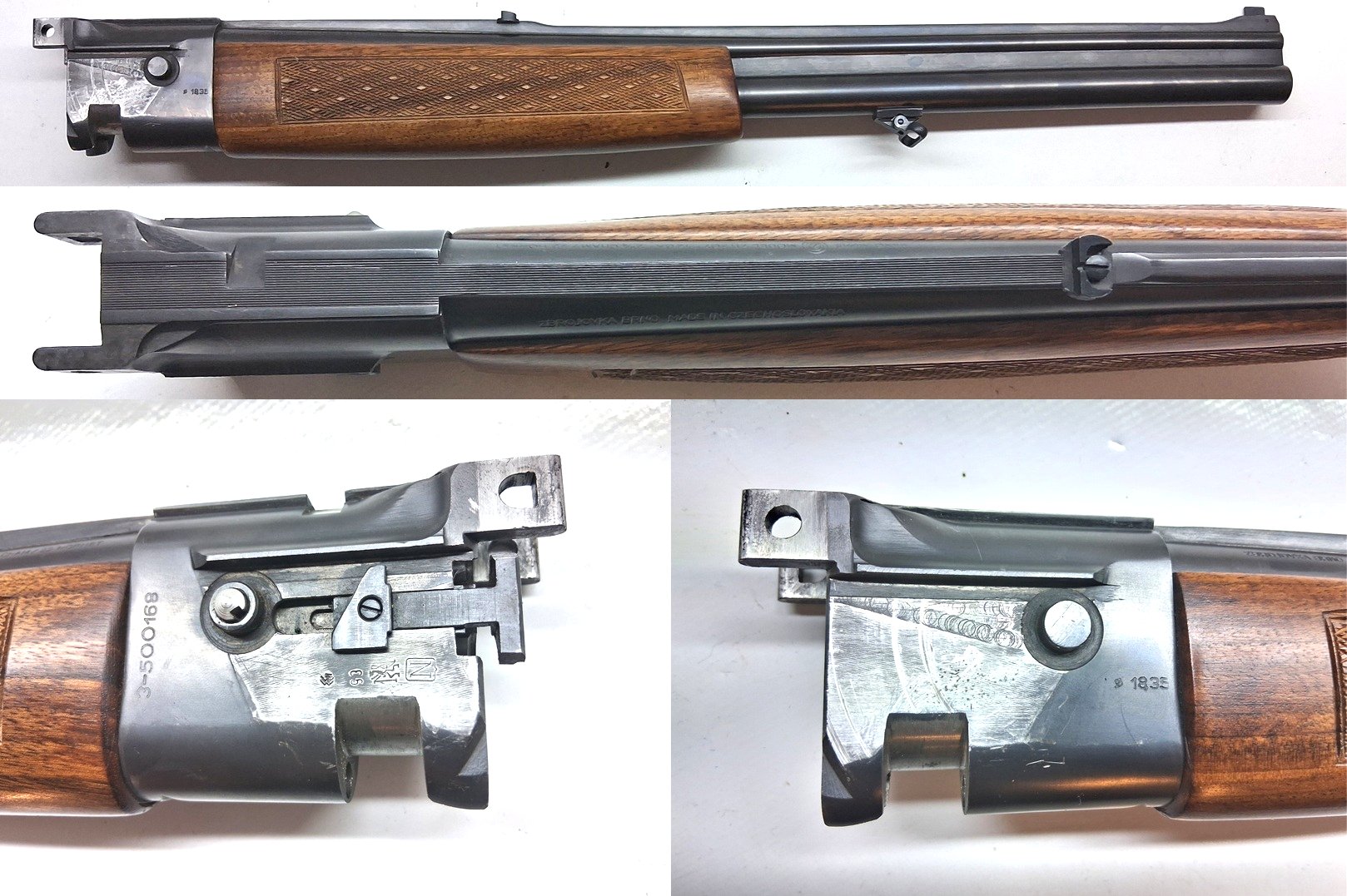 Wechselsystem für Brünner ZH 307 BDF Modelle ZH 301302 (Kaliber 12/70 & .22 Hornet) – Bild 1
