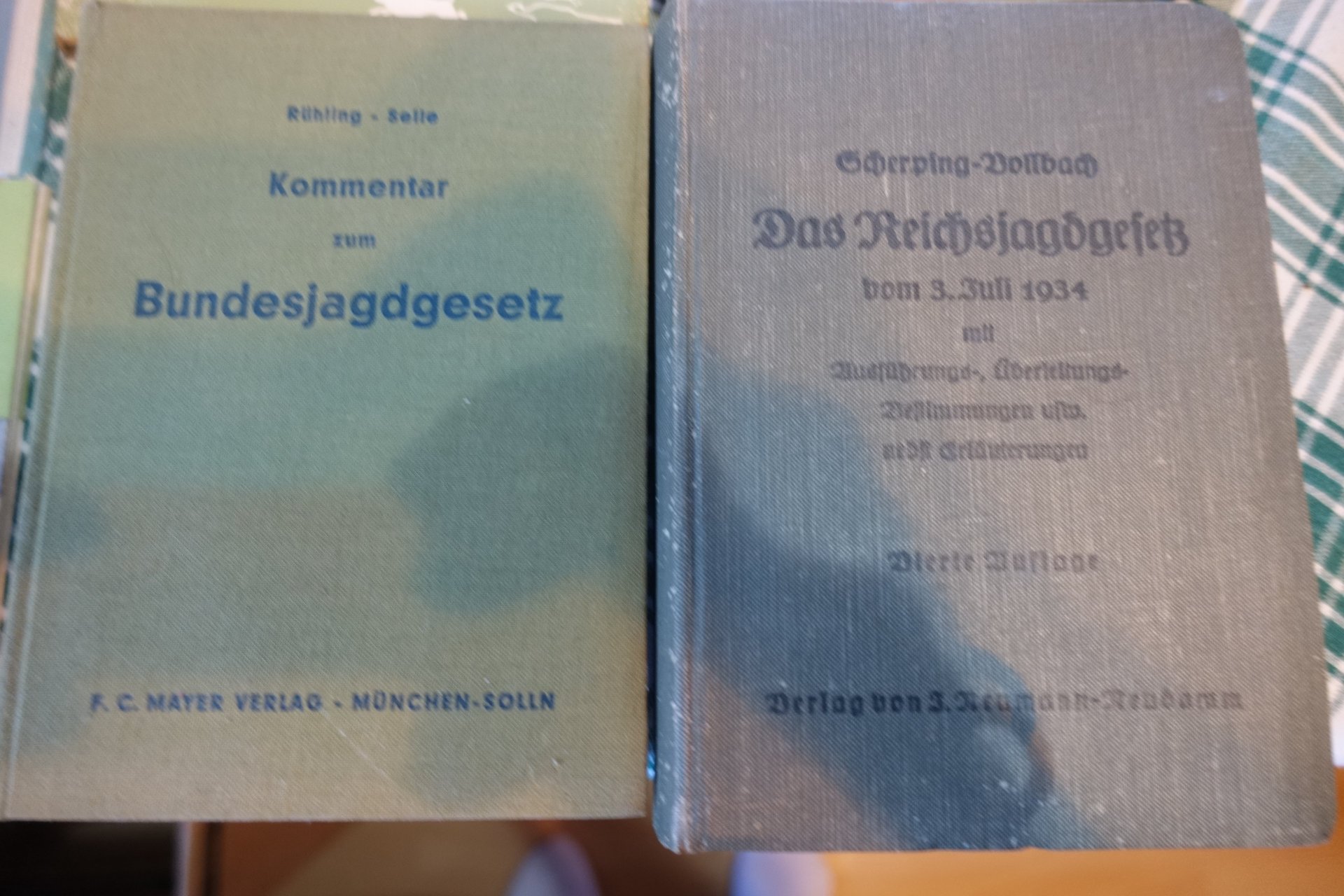 Jagdbücher diverser Art – Bild 2