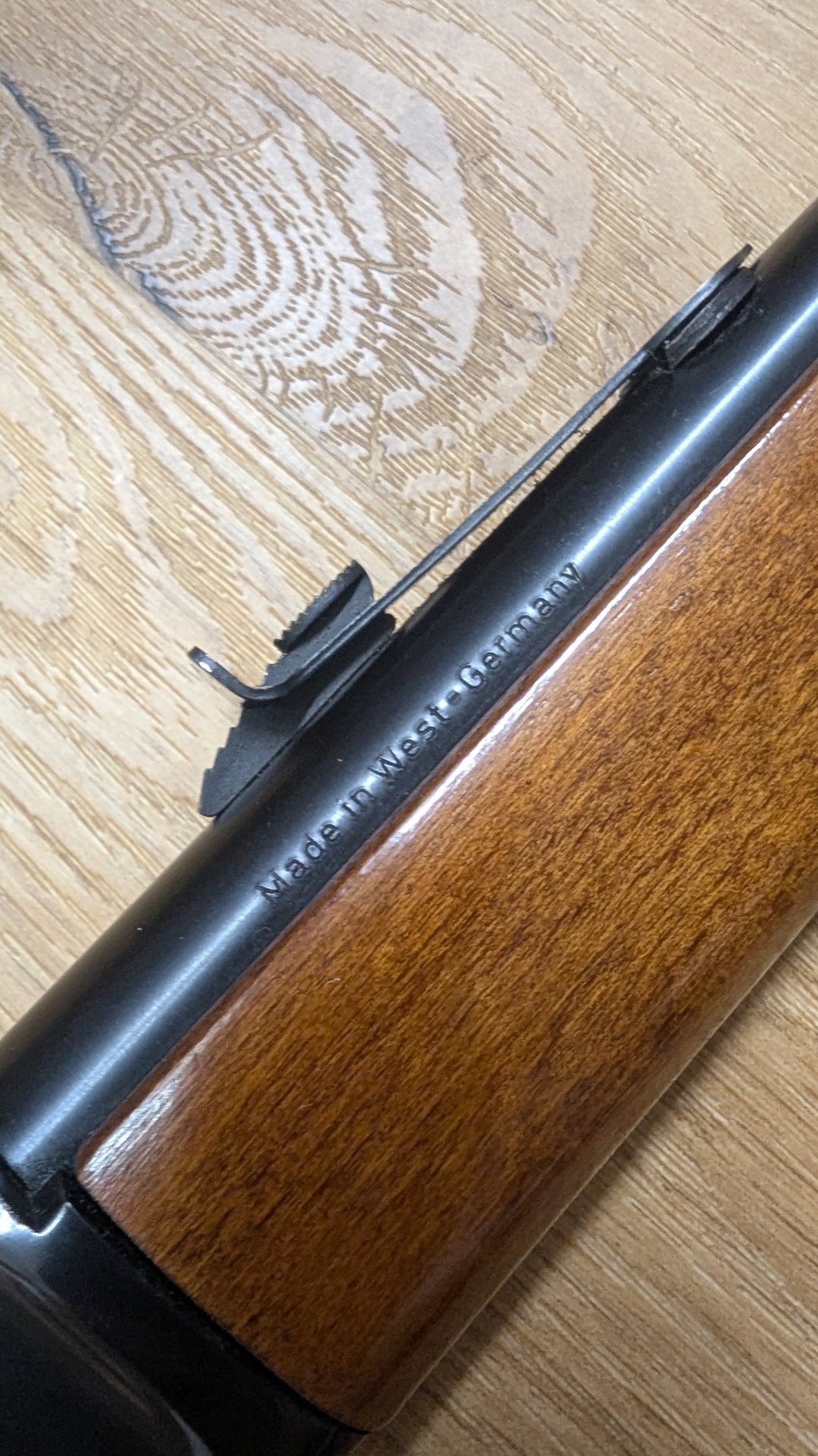 Erma 712 Unterhebelrepetierer 22lr Neuwertig mit Marble Arms Peep Sight – Bild 5