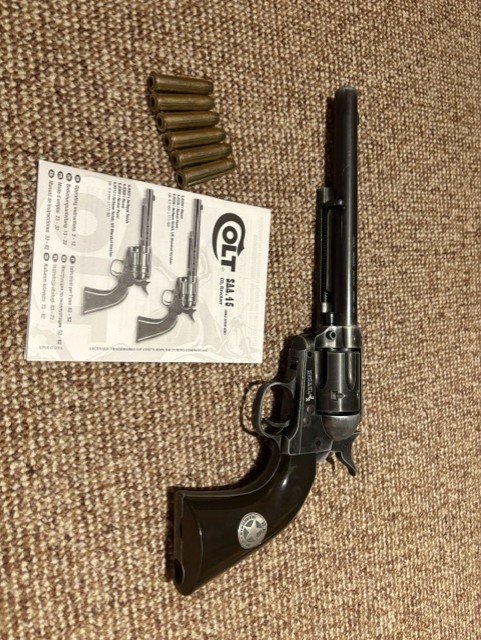 Colt SAA.45 Single Action Army CO2 Revolver Antique finish, US Marshal Version – Bild 1