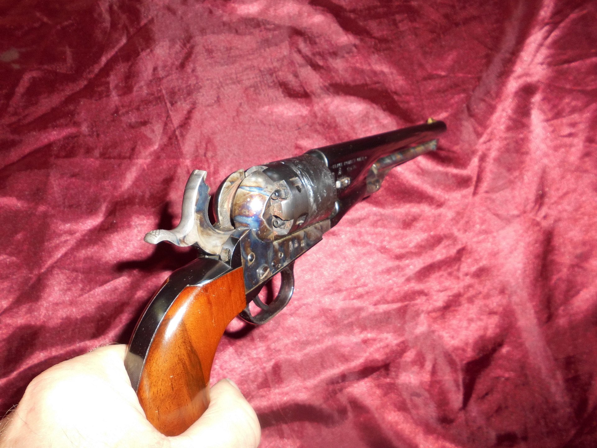 TOP 1A Colt Navy Mod.1851 Hege Uberti Tuning .36 Black Powder – Bild 3