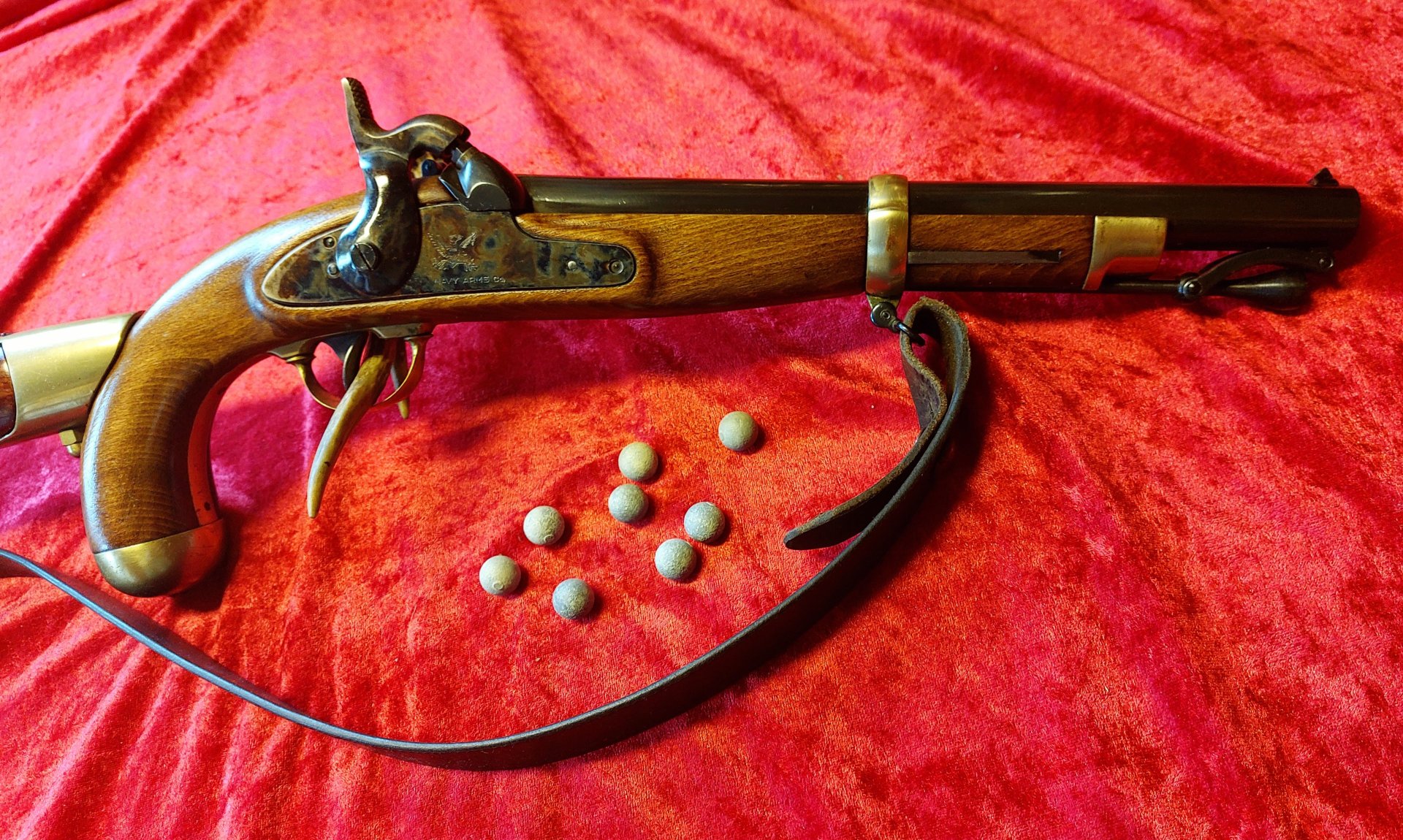 Zouave Pistole Kal. 58 mit Anschlagschaft – Bild 2