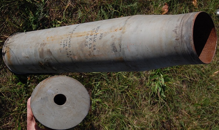 Hülse für 105 mm Panzerkanone T 55 – Bild 1