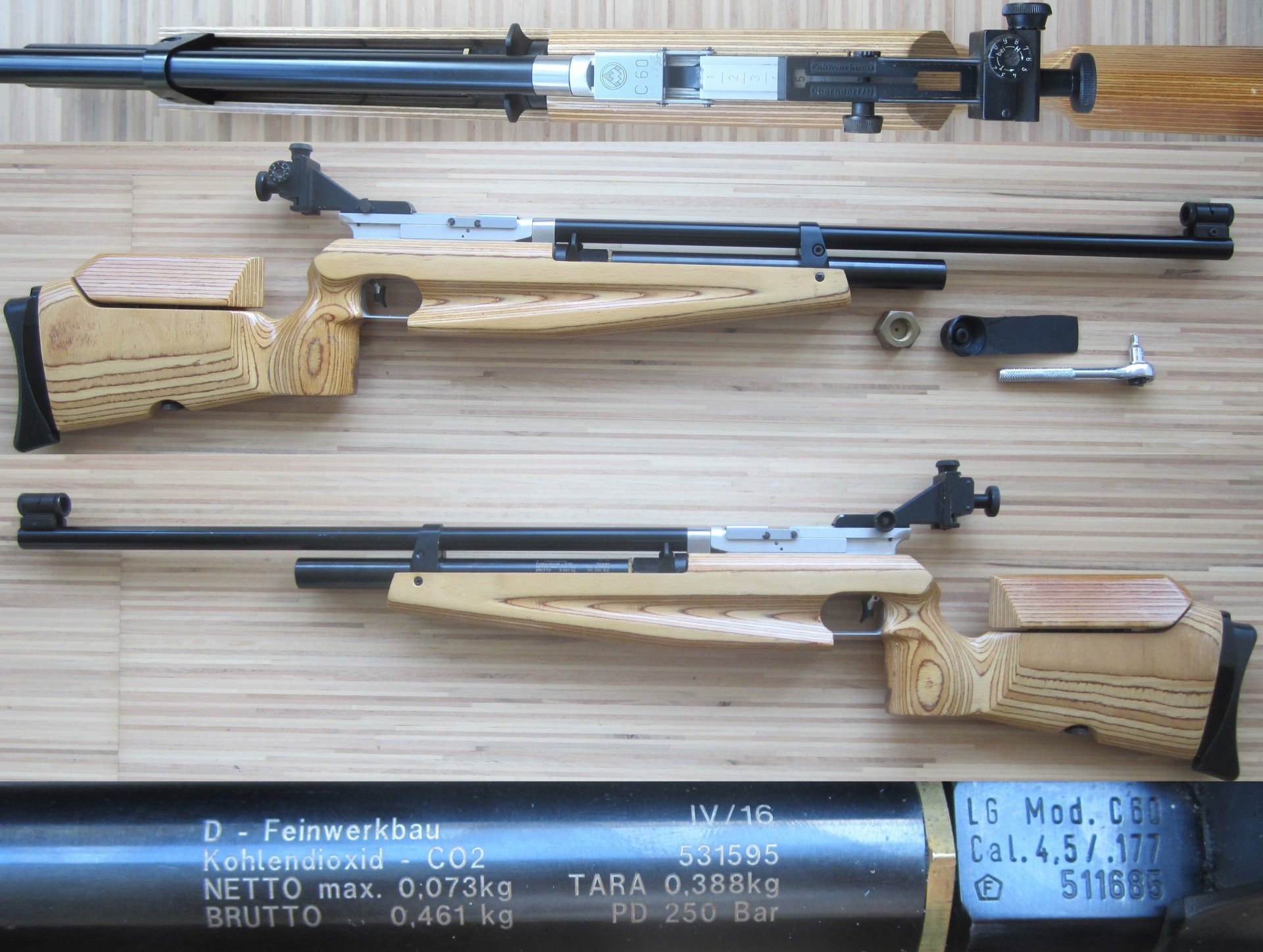Feinwerkbau Mod.C60 Junior – Bild 1