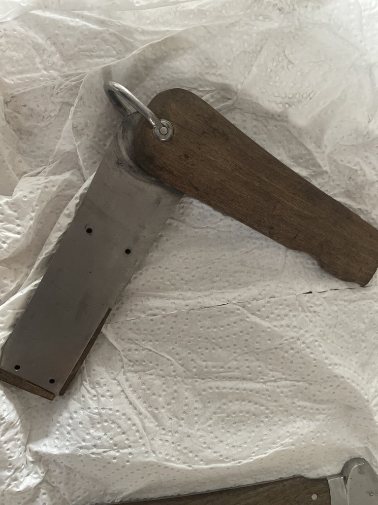 2.WK Kappmesser Fallmesser Ersatzteile KEINE KLINGE – Bild 4