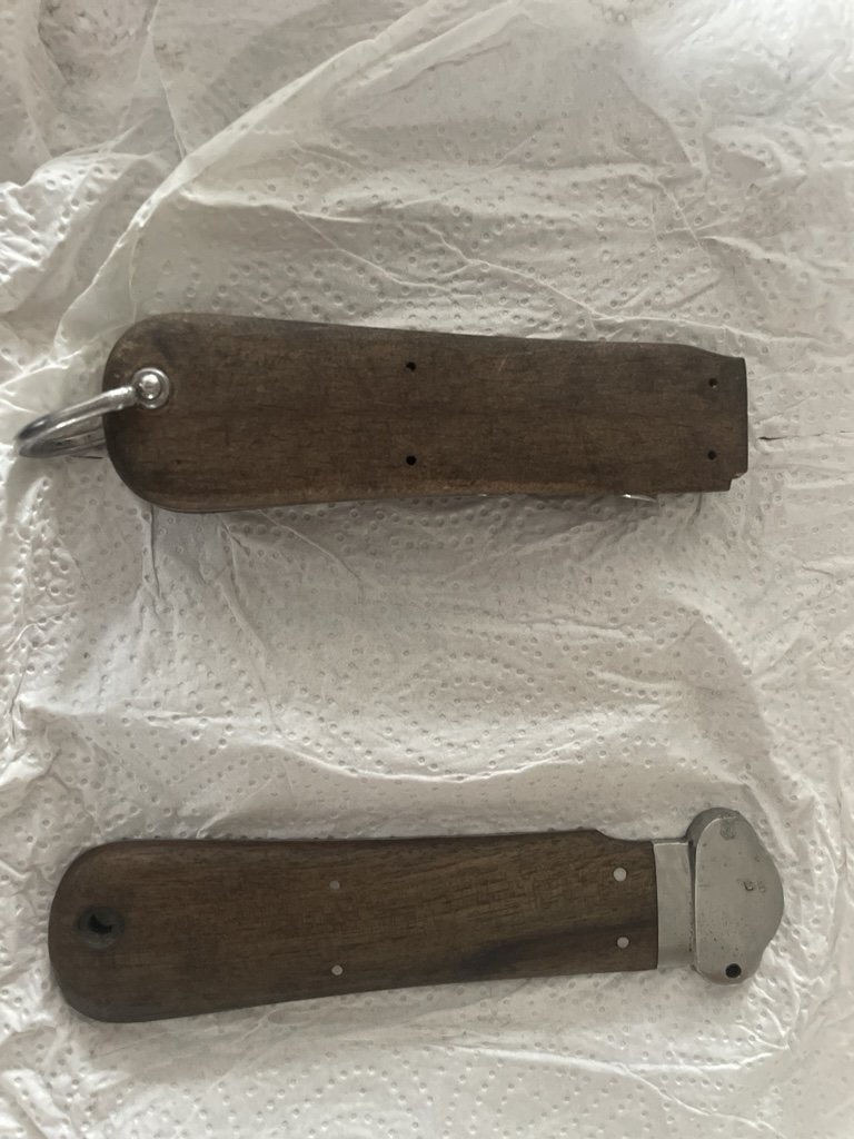 2.WK Kappmesser Fallmesser Ersatzteile KEINE KLINGE – Bild 6