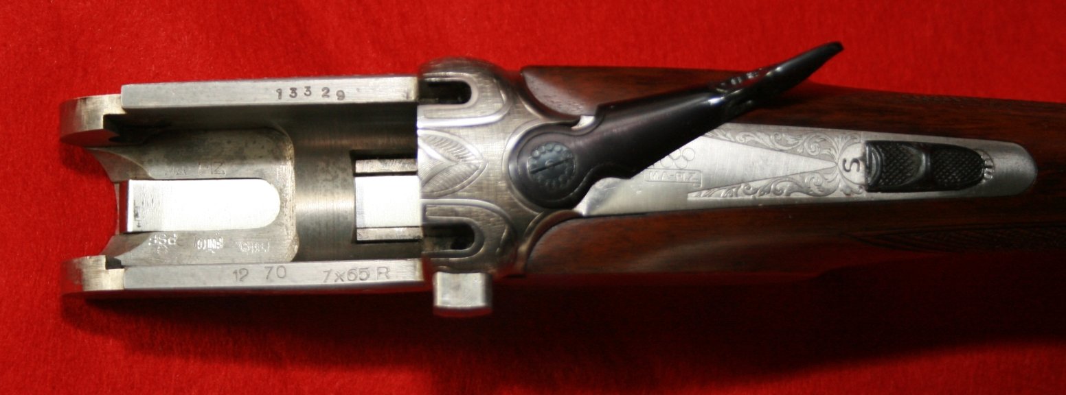 Bockbüchsflinte ZANARDINI Gardone (Italien), Modell Prinzess, Kal. 12/70-7x65R – Bild 6