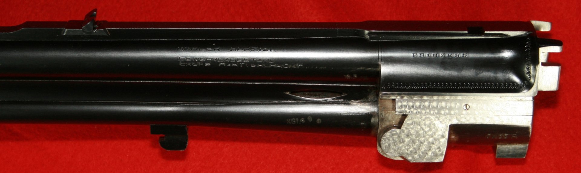 Bockbüchsflinte ZANARDINI Gardone (Italien), Modell Prinzess, Kal. 12/70-7x65R – Bild 4
