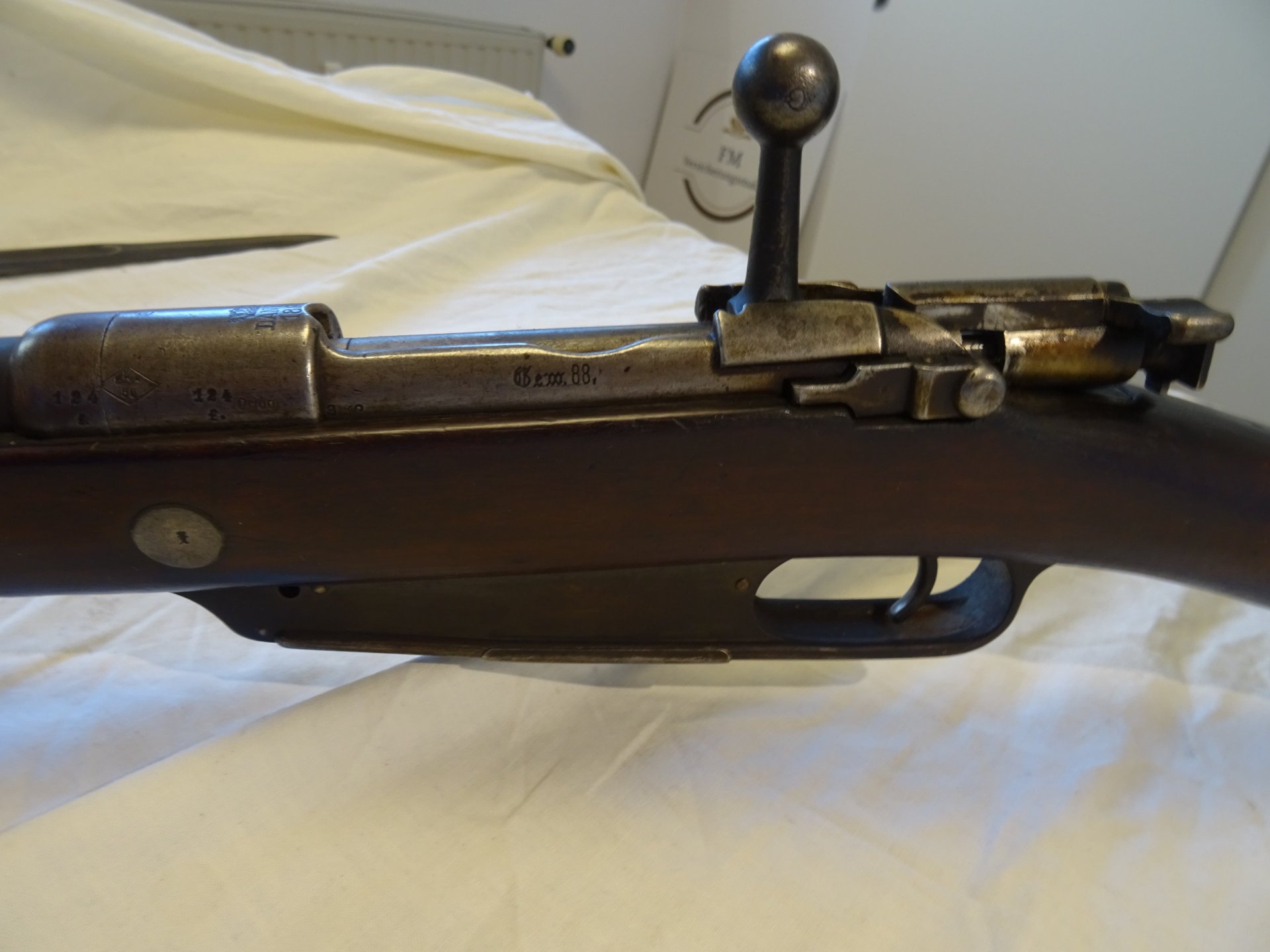 Gewehr 88 kurze Ausführung mit Originalbajonett – Bild 8