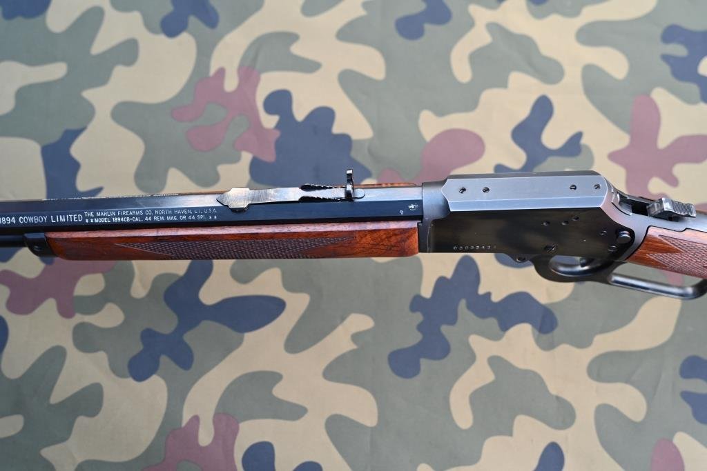 Westernwaffe Sportgewehr Unterhebelrepetierer Marlin Mod. 1894 Cowboy Limited Kal. .44 Rem Mag, 1a! – Bild 5