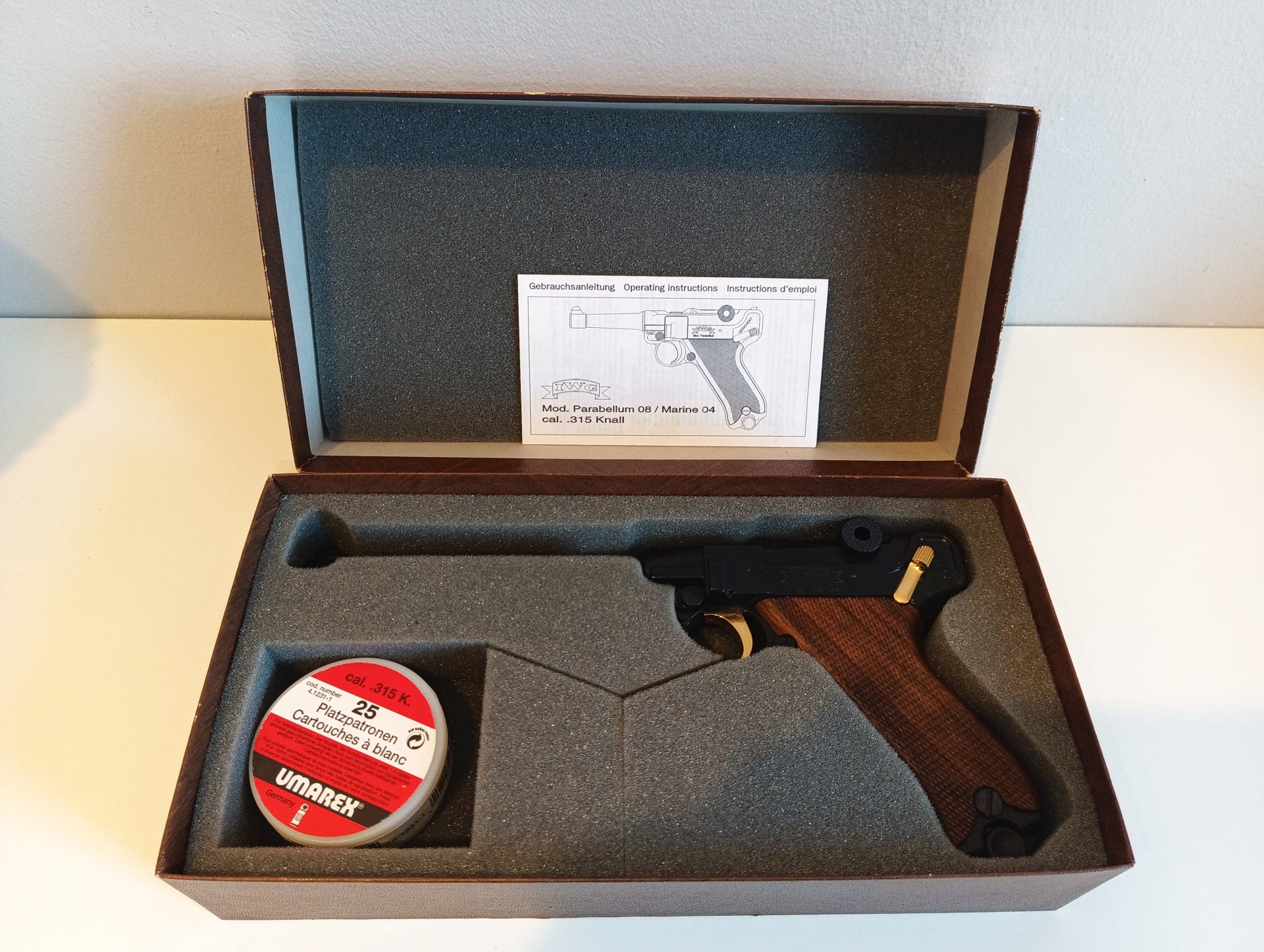 IWG Marine P04 cal.315 neuwertig und ungeschossen – Bild 1