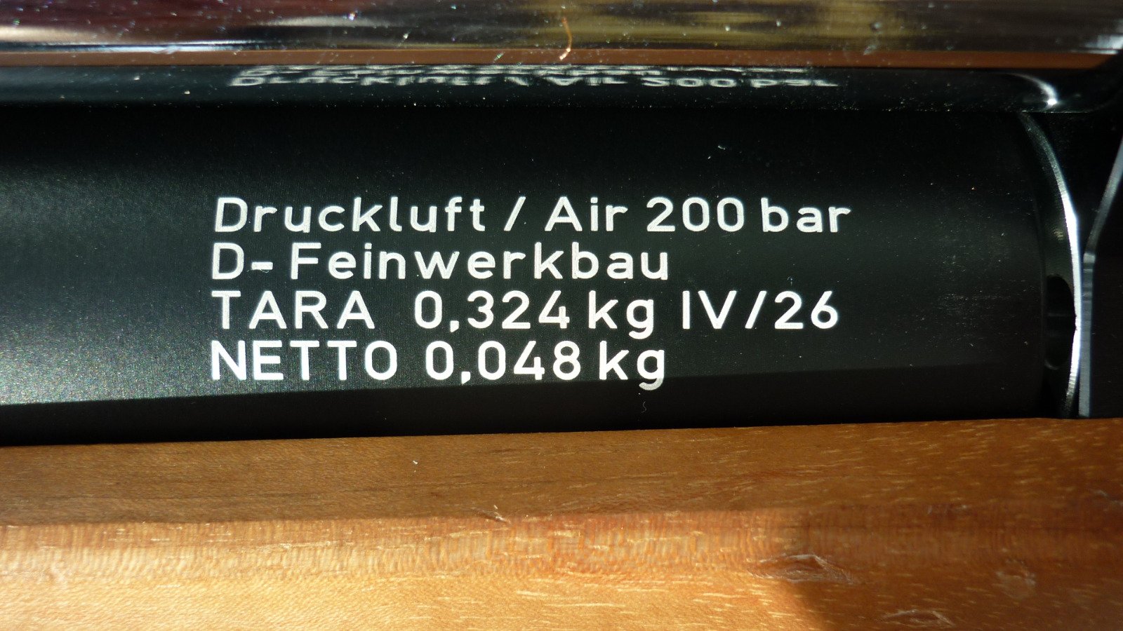 FEINWERKBAU Luftgewehr LG Modell 800 W Auflage DL-Kartusche NEU – Bild 11