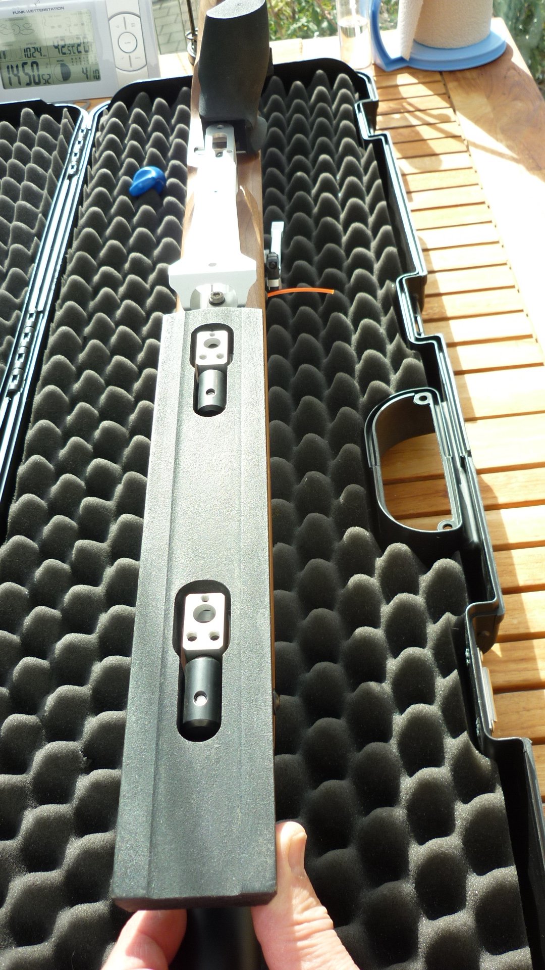 FEINWERKBAU Luftgewehr LG Modell 800 W Auflage DL-Kartusche NEU – Bild 9