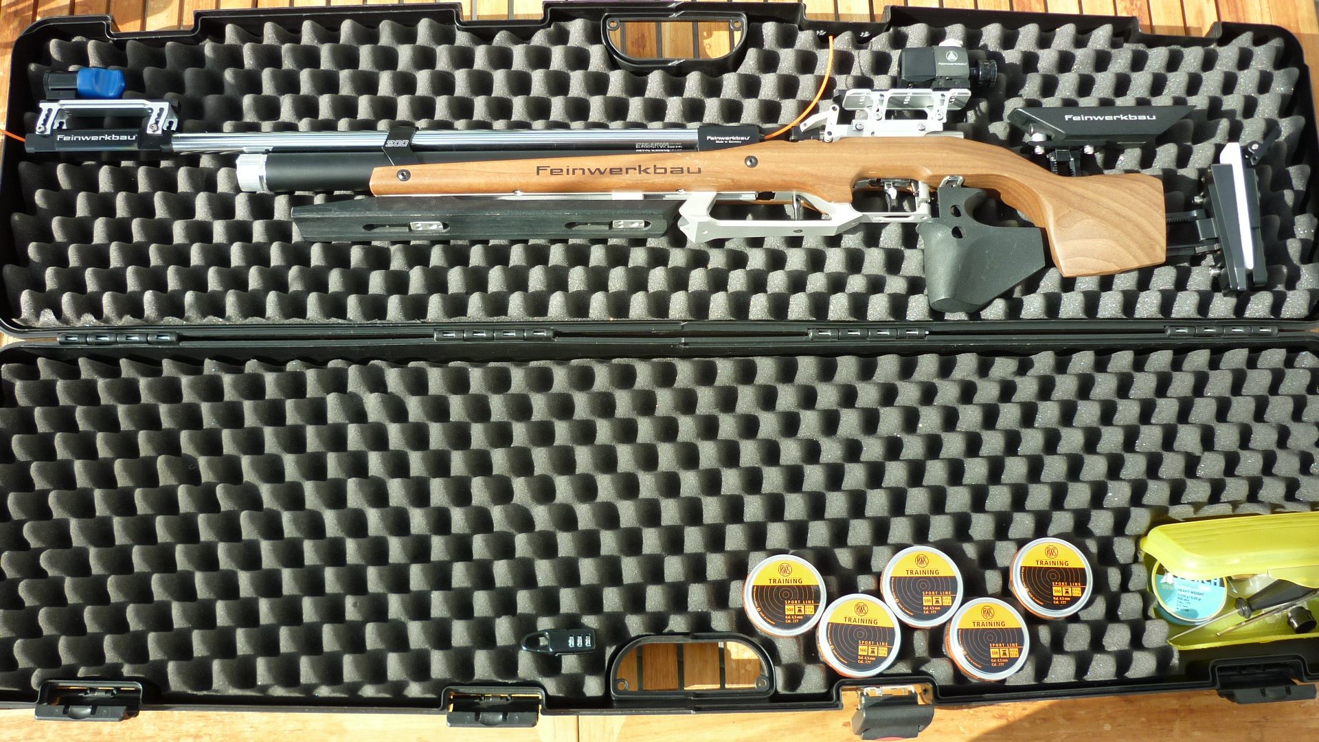 FEINWERKBAU Luftgewehr LG Modell 800 W Auflage DL-Kartusche NEU – Bild 5