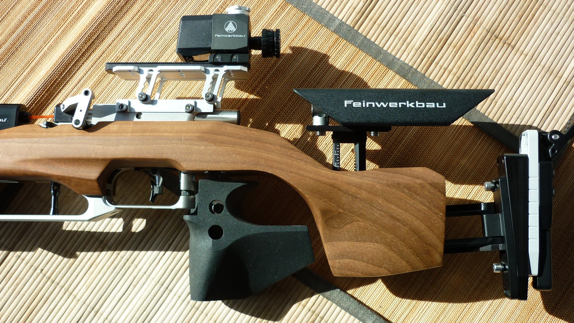 FEINWERKBAU Luftgewehr LG Modell 800 W Auflage DL-Kartusche NEU – Bild 13