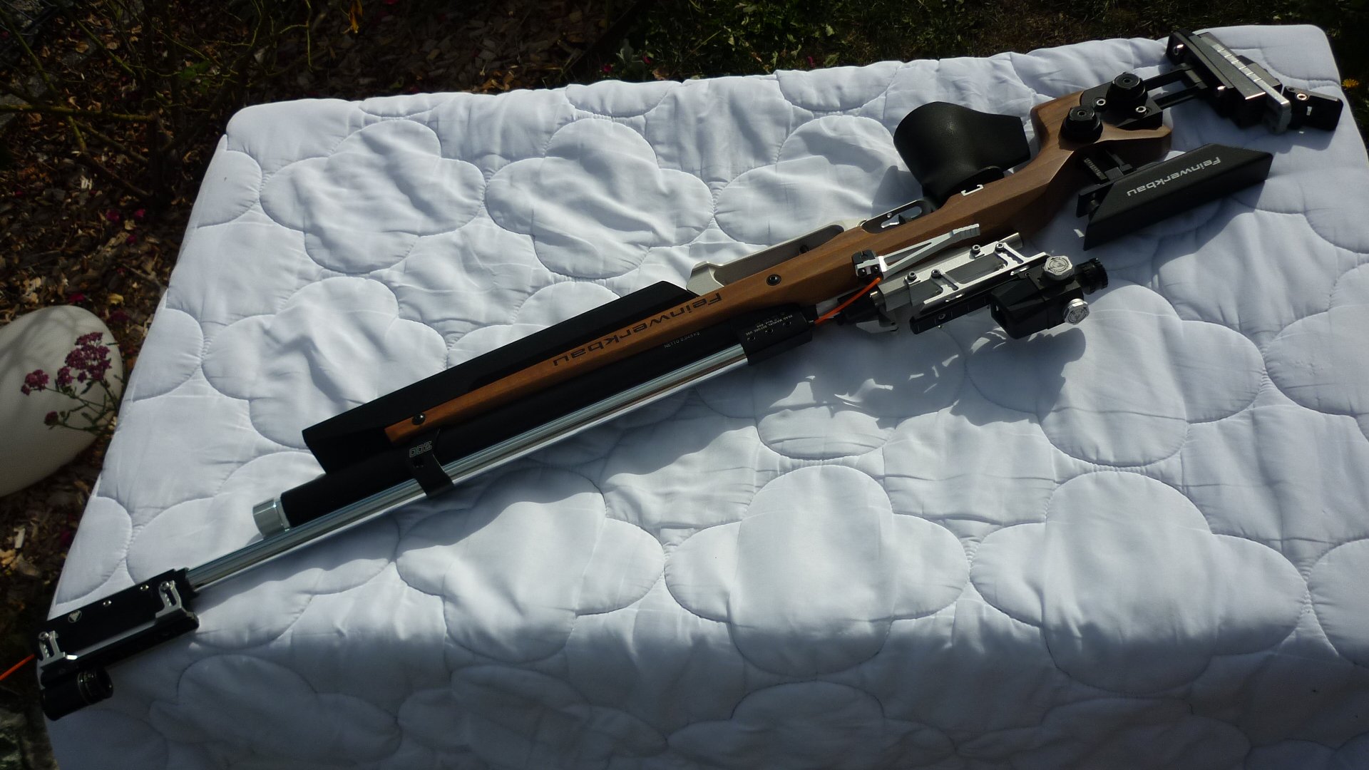 FEINWERKBAU Luftgewehr LG Modell 800 W Auflage DL-Kartusche NEU – Bild 16