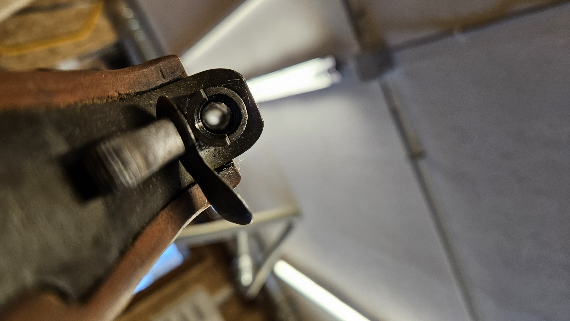 9mm Flobert Hahn-Büchse mit Achtkantlauf – Bild 4