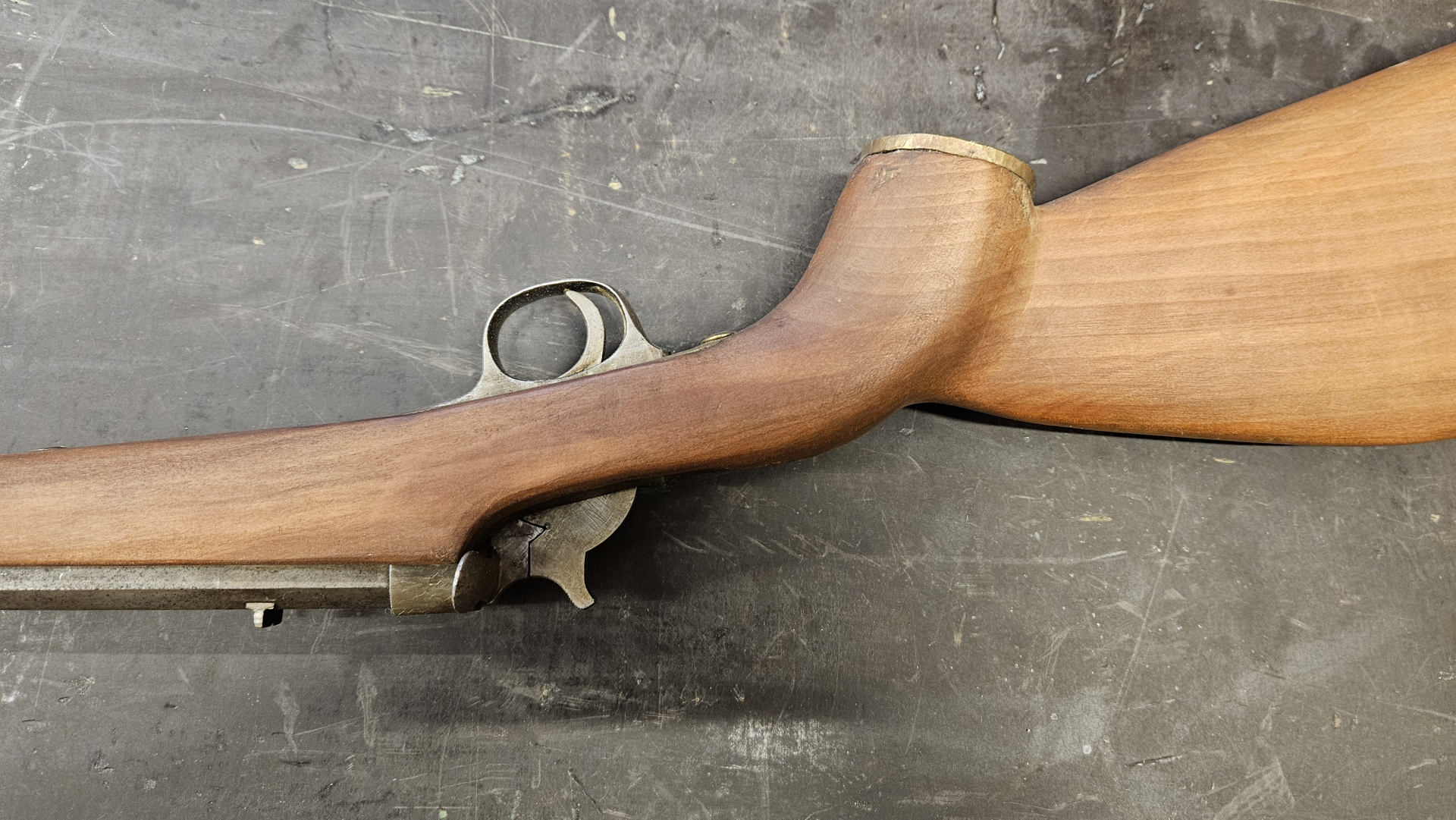 9mm Flobert Hahn-Büchse mit Achtkantlauf – Bild 3
