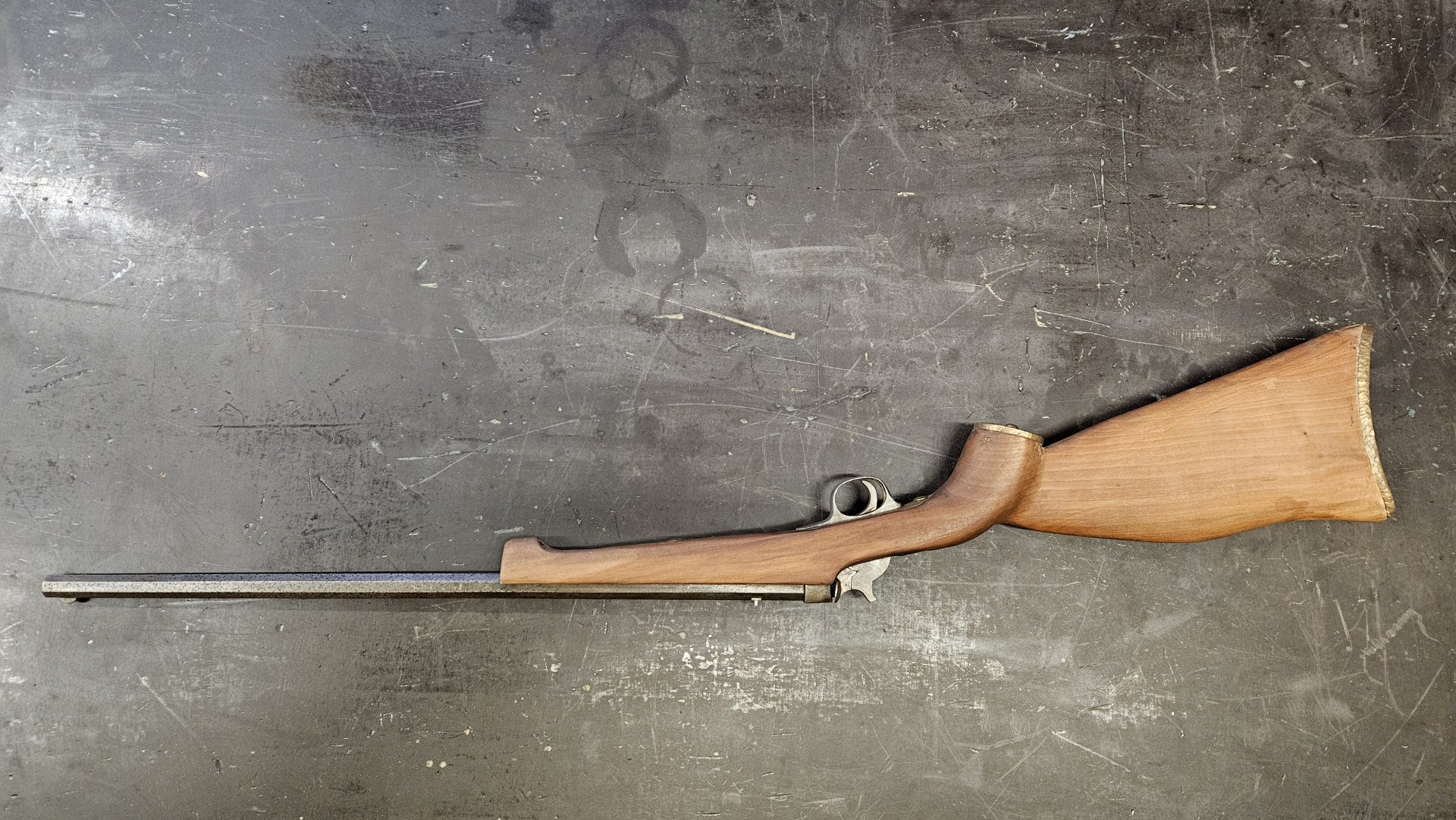 9mm Flobert Hahn-Büchse mit Achtkantlauf – Bild 2