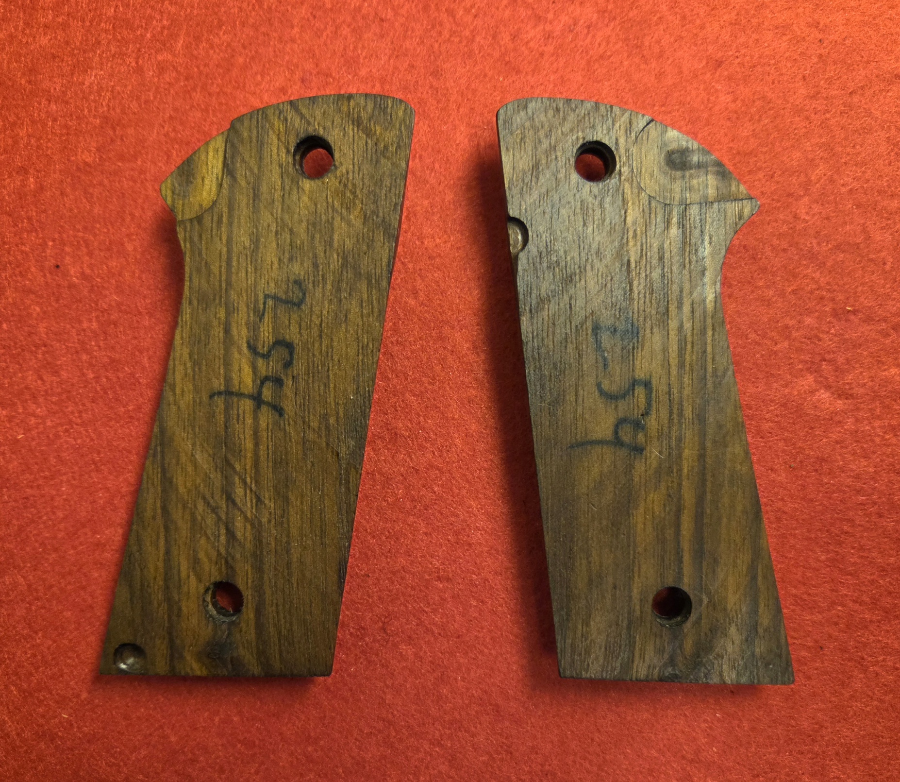 Exklusive Holzgriffschalen für Peters Stahl Multical. oder andere 1911er. Wie neu – Bild 2