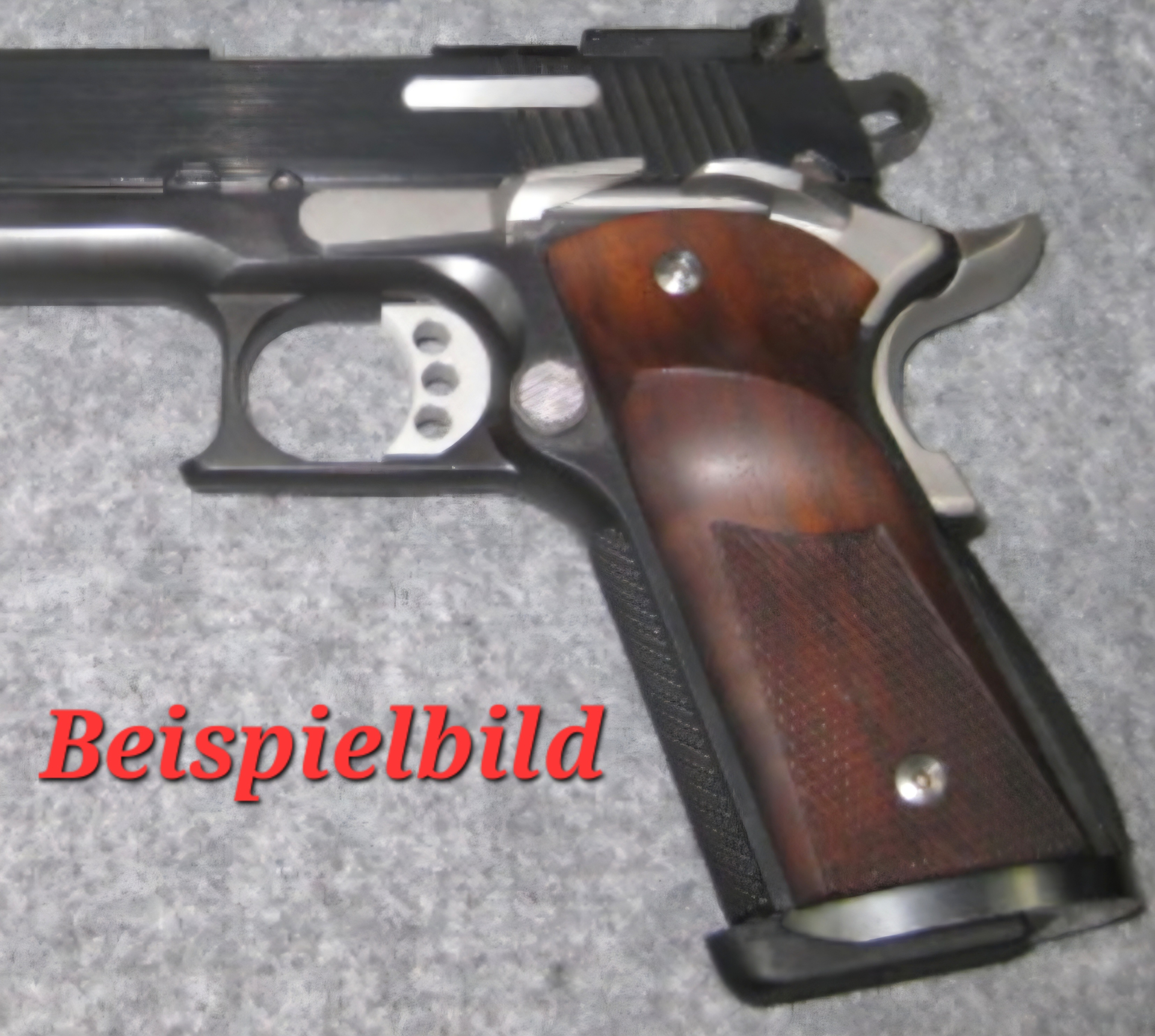 Exklusive Holzgriffschalen für Peters Stahl Multical. oder andere 1911er. Wie neu – Bild 4