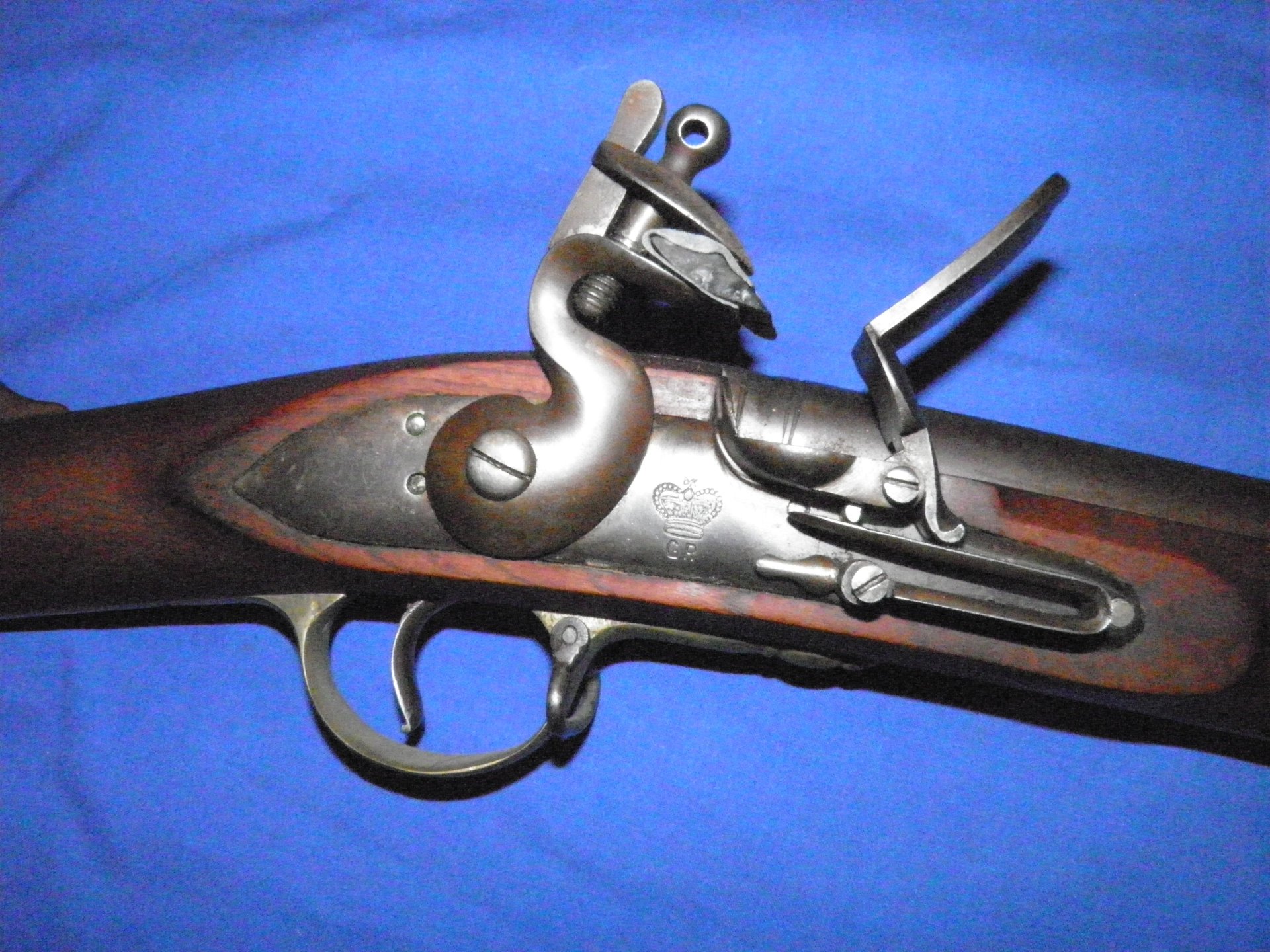 Steinschlossmuskete Kaliber . .75 Britisches Modell - George Rex – Bild 1