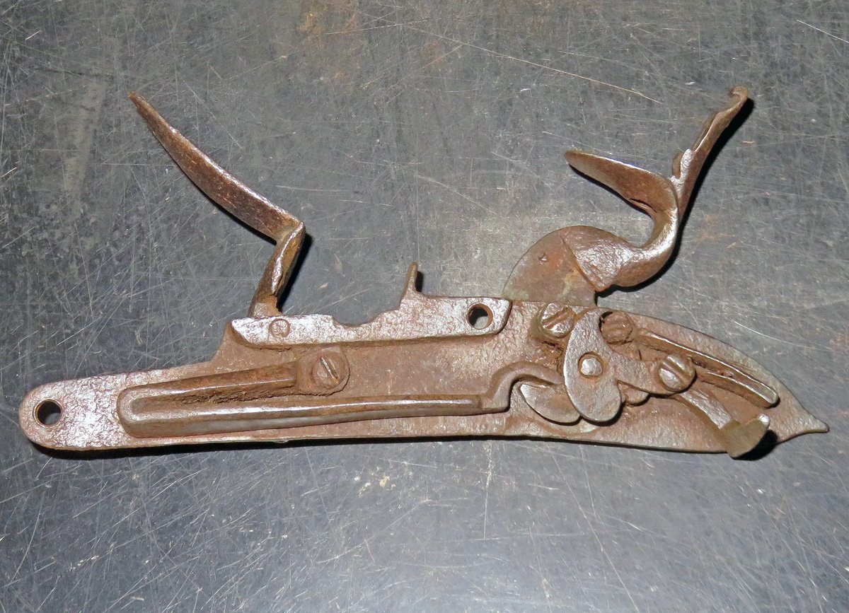 Originales Steinschloss/Schlossplatte Steinschlossgewehr – British East India Company (EIC), um 1800 – Bild 4