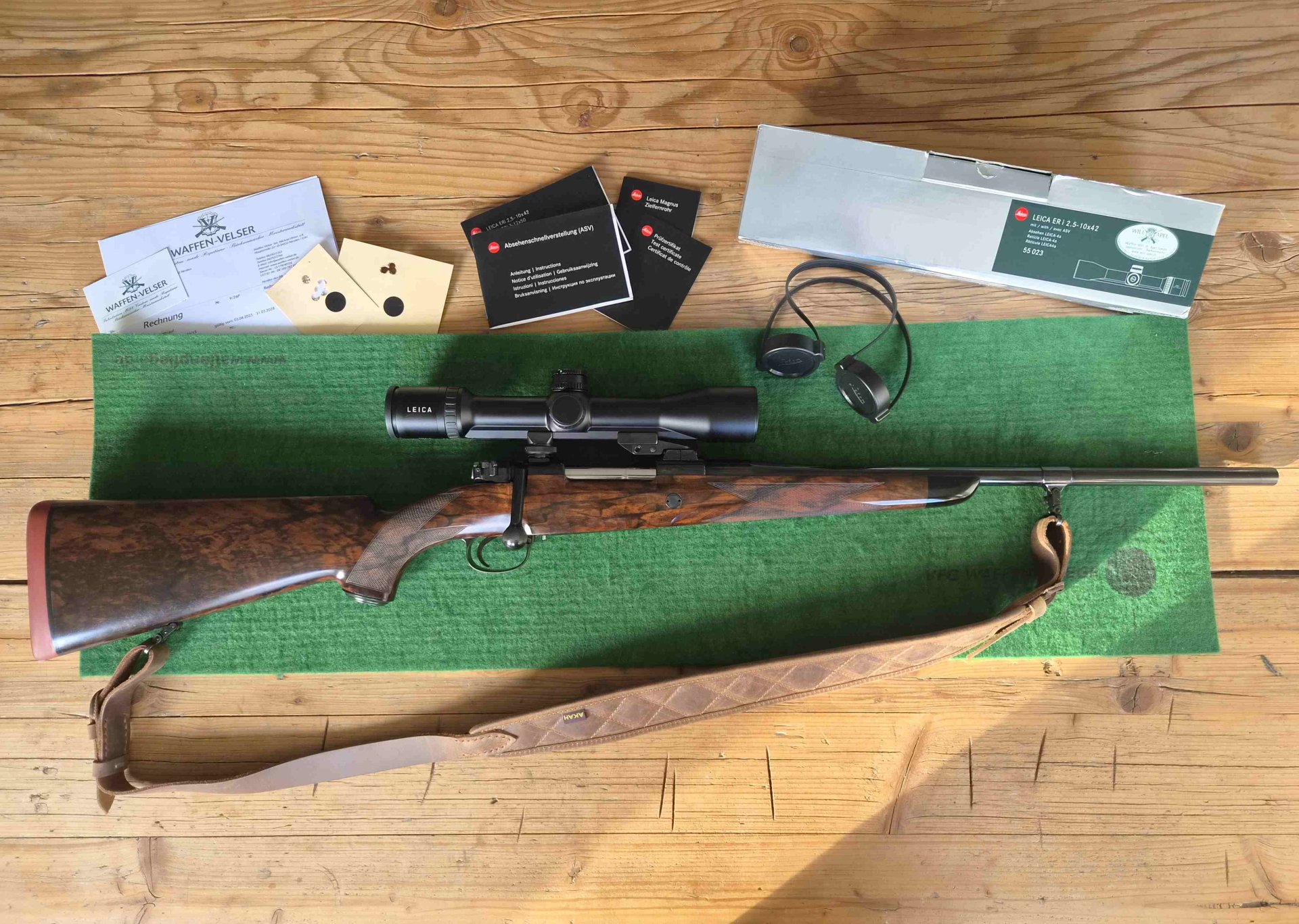 VELSER Balmung 8x57 IS DWM Mauser 98 Custom - no Kessler Blaser R8 Heym SR 21 308 30-06 7x57 Hatari – Bild 1
