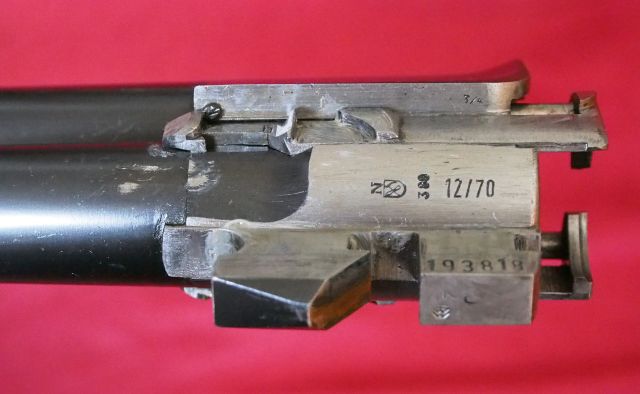 Bockflinte Simson 85EU, Kal. 12-70, Einabzug – Bild 4