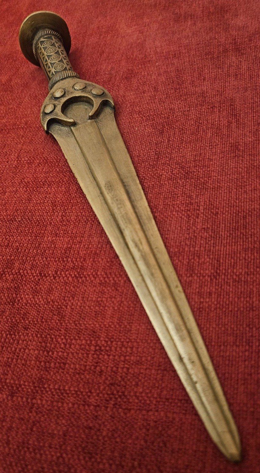 Bronzedolch - replika Bronzeschwert griechisch römisch gladius Pugio falcata – Bild 1