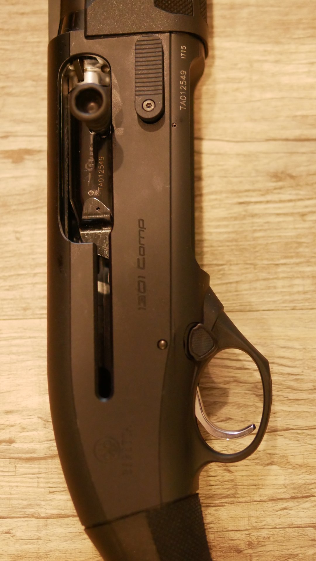 Automatikflinte Beretta 1301 competition 12/76 mit Mag.verl., Picatinny Montage, Munition, 2 Chokes – Bild 3