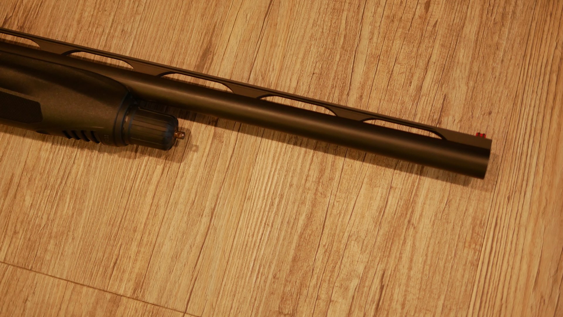 Automatikflinte Beretta 1301 competition 12/76 mit Mag.verl., Picatinny Montage, Munition, 2 Chokes – Bild 7