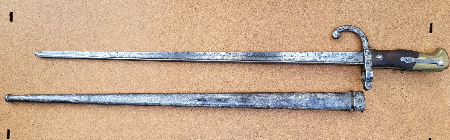 Bajonett, Frankreich, Modell 1874 Gras – Bild 1