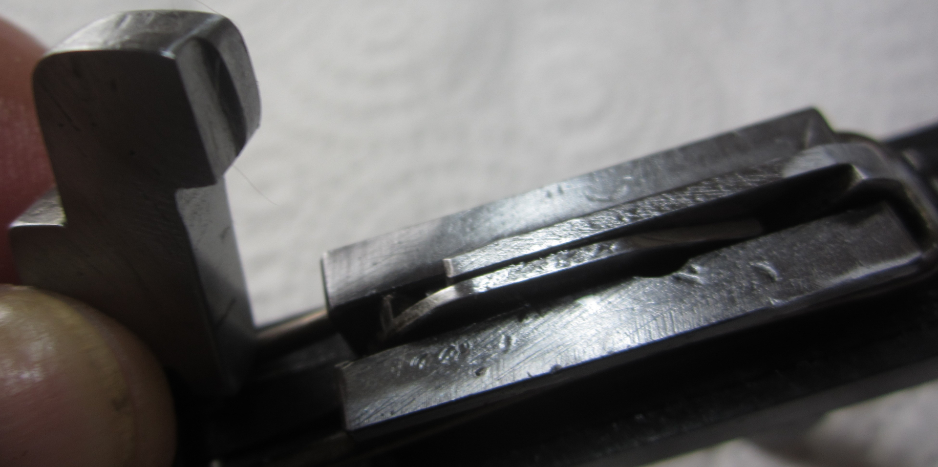 Doppelzüngelstecher Deutscher Stecher mit Druckstück Mauser 98 – Bild 3