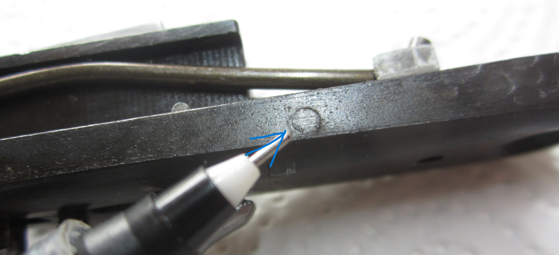 Doppelzüngelstecher Deutscher Stecher mit Druckstück Mauser 98 – Bild 5