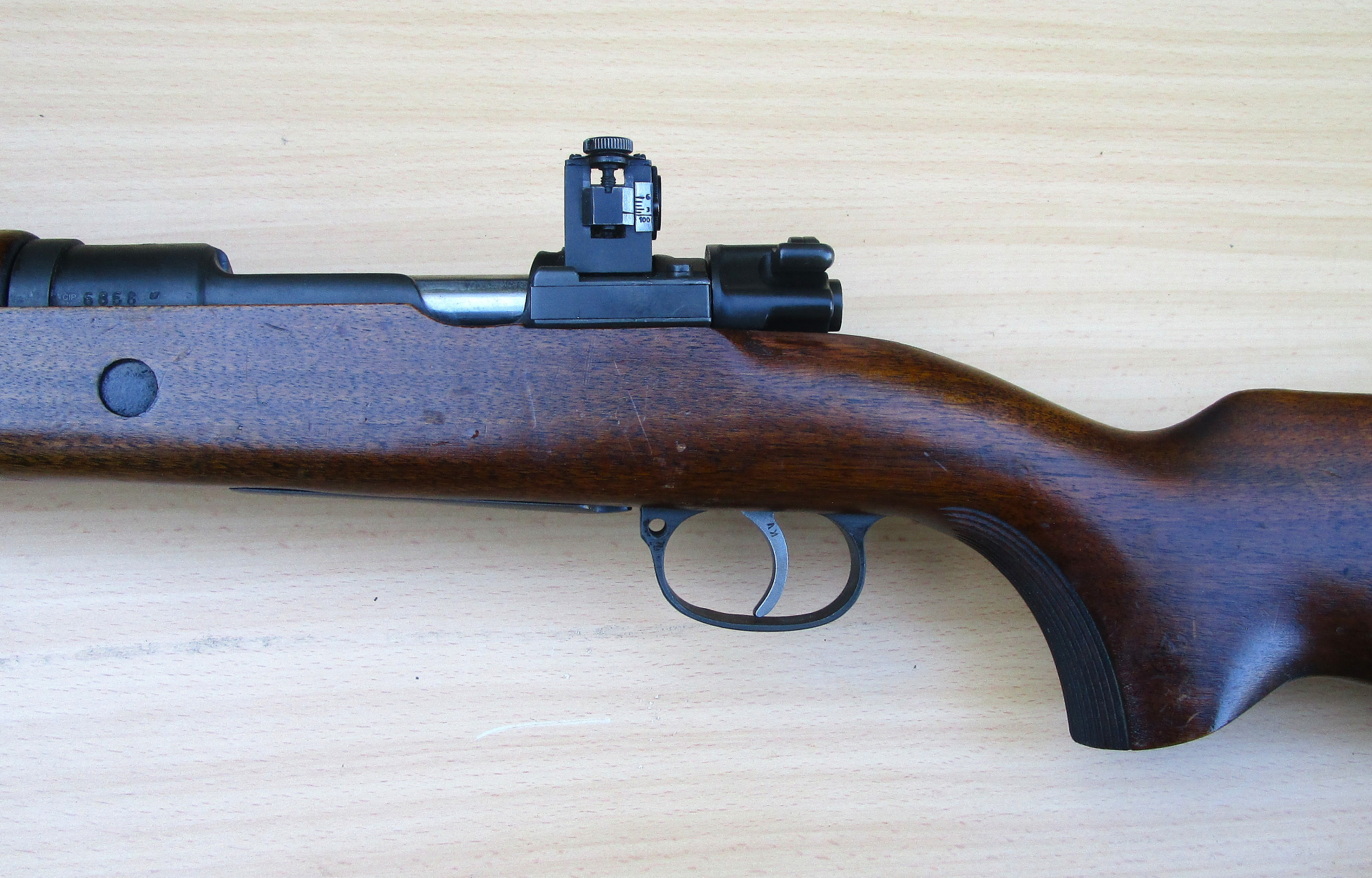 Kongsberg Scharfschützengewehr Mod. 1959 im Kaliber .30-06 Springfield Norwegen mit Dioptervisier – Bild 3