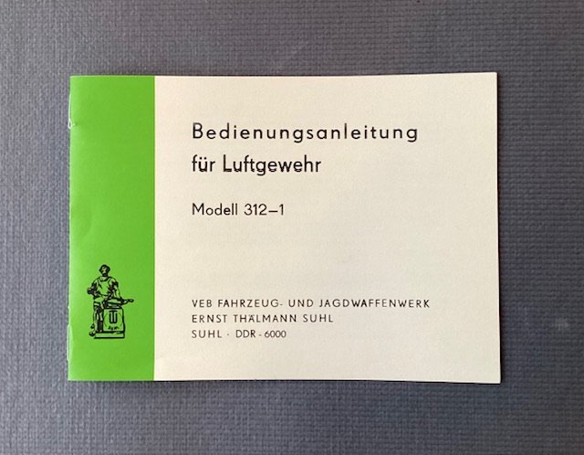 neuwertiges Haenel 312 ,eines der letzten ,,Made in GDR,, – Bild 8