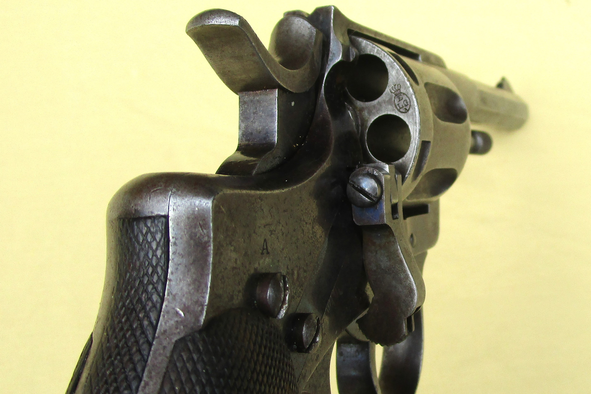 Nagant Revolver M1893 Norwegische Marine m/93 nummerngleich Kal.7,5mm – Bild 5