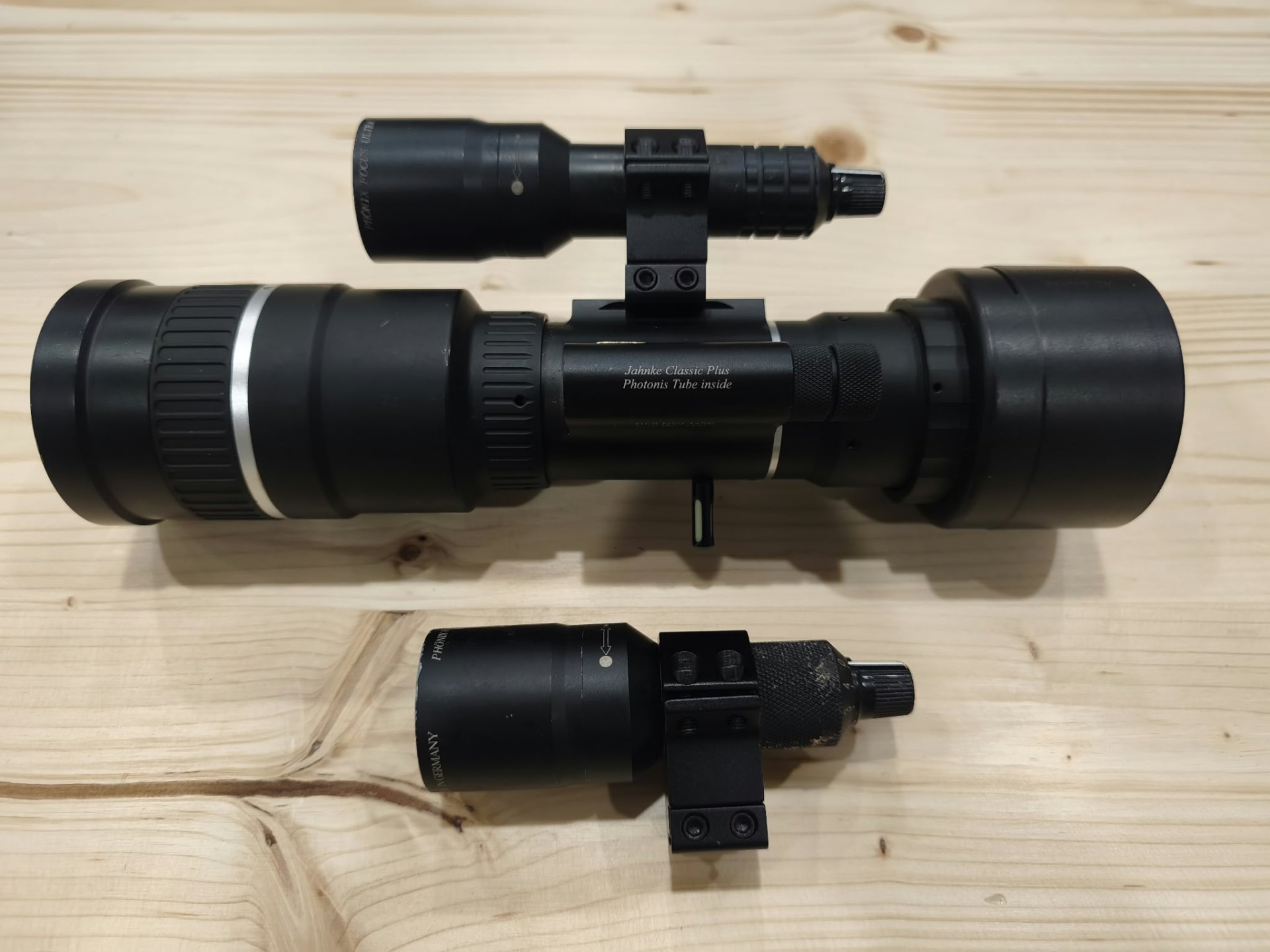 Jahnke DJ-8 NSV 1x56 inkl. 2x Phoenix Focus Photonis Tube Nachtsicht Vorsatz – Bild 2