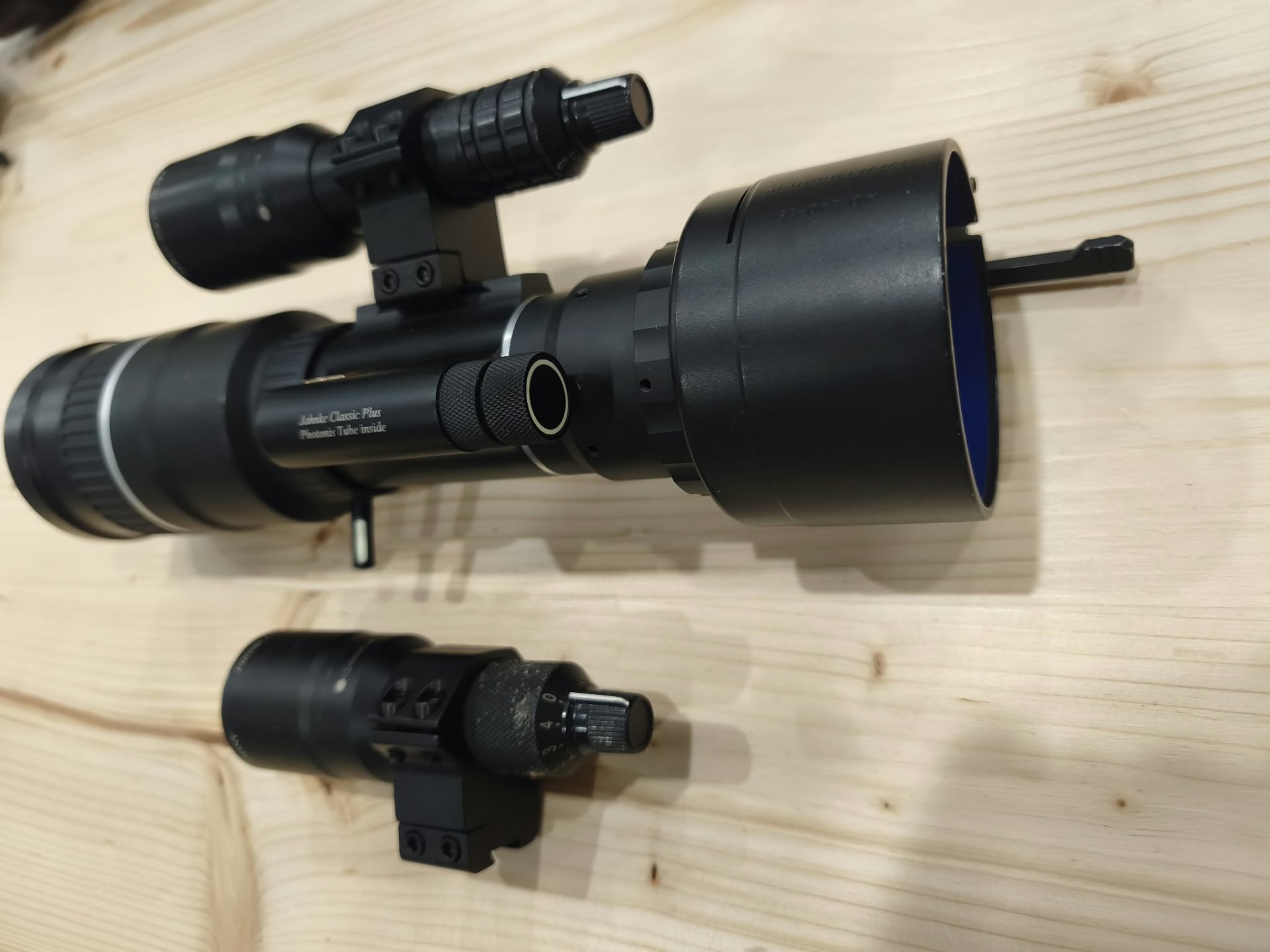 Jahnke DJ-8 NSV 1x56 inkl. 2x Phoenix Focus Photonis Tube Nachtsicht Vorsatz – Bild 4