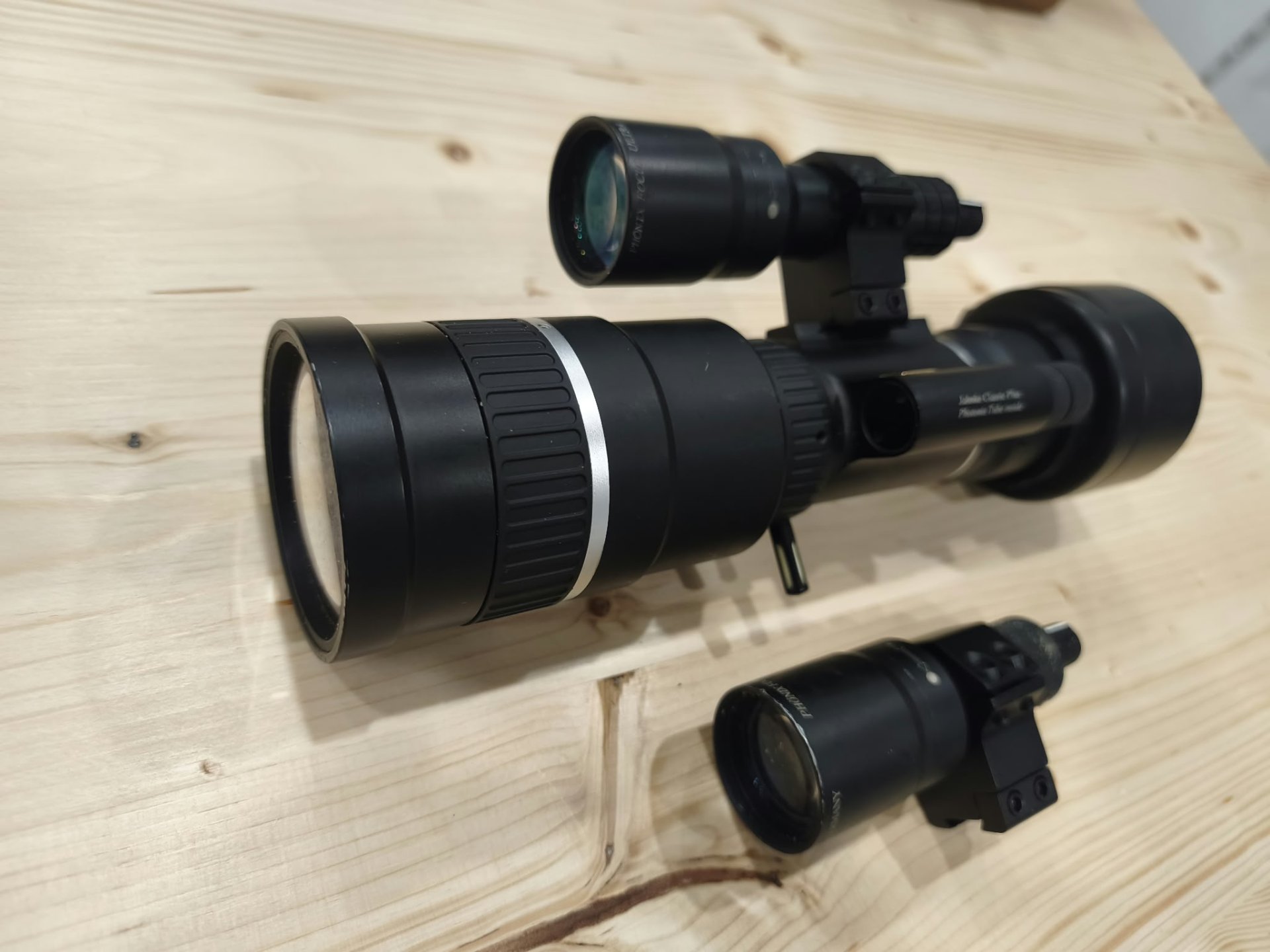 Jahnke DJ-8 NSV 1x56 inkl. 2x Phoenix Focus Photonis Tube Nachtsicht Vorsatz – Bild 3
