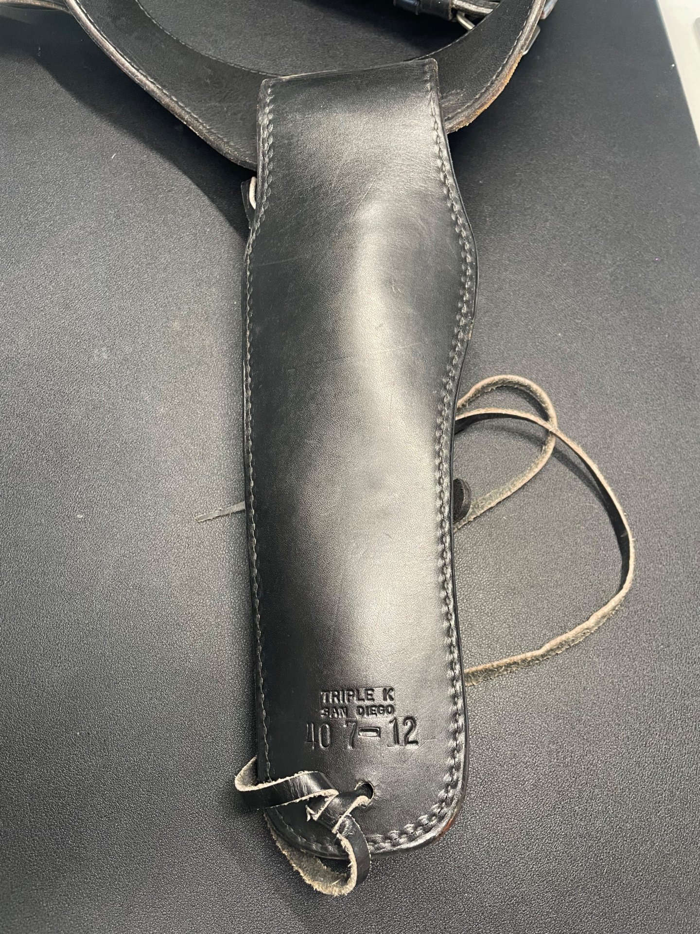 Original Triple K Western-Rig: Texan Holster SA 1873, gebracht sehr gut. – Bild 2